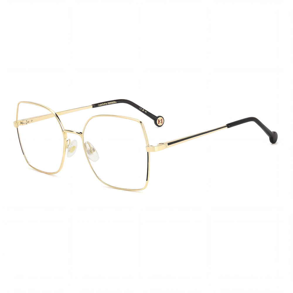 Carolina Herrera Her 0206 Women's Metal Black Gold Sunglasses 55mm