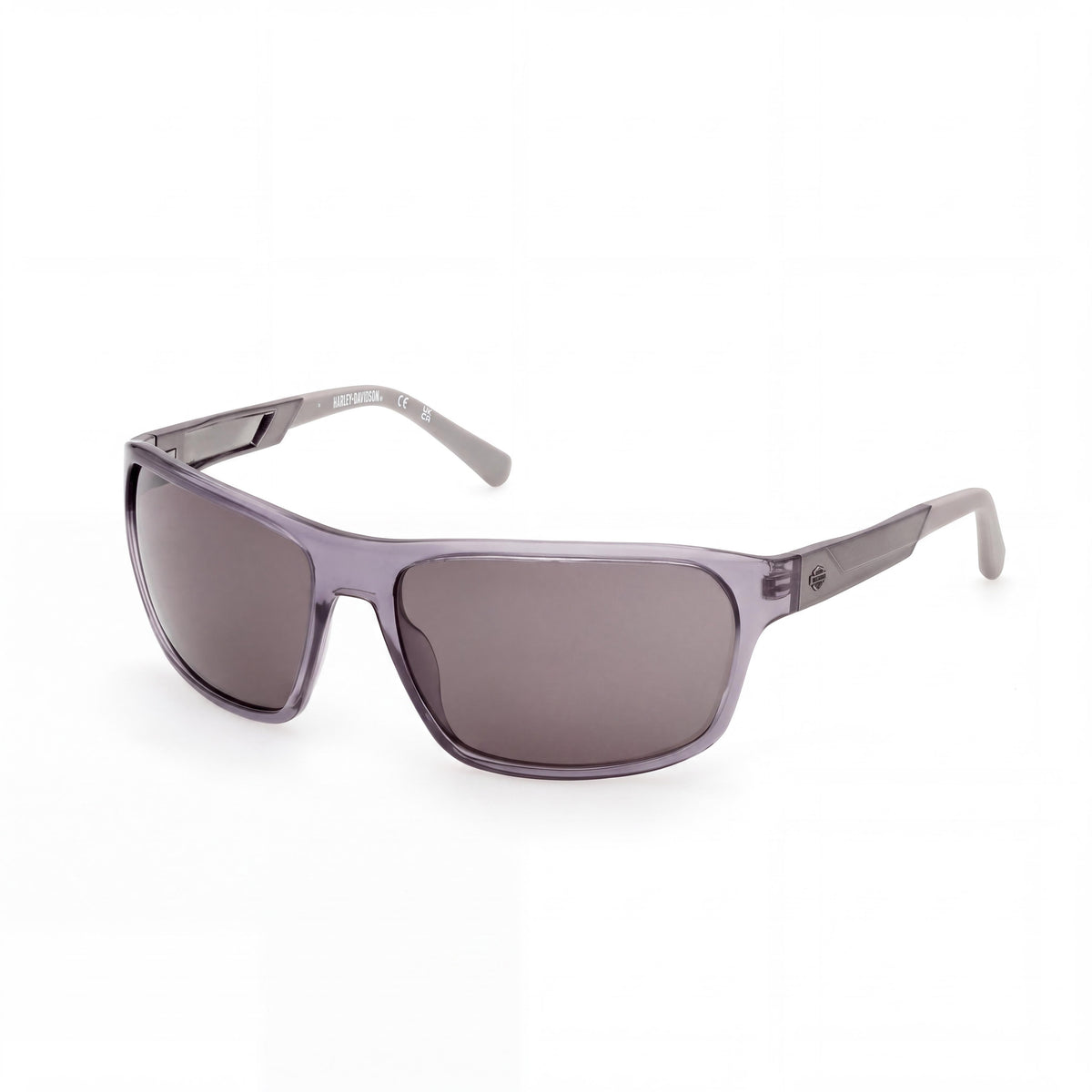 Gafas de sol Harley-Davidson 00027 unisex rectangulares de plástico, color gris plomo, 61-16-125, Photo 1
