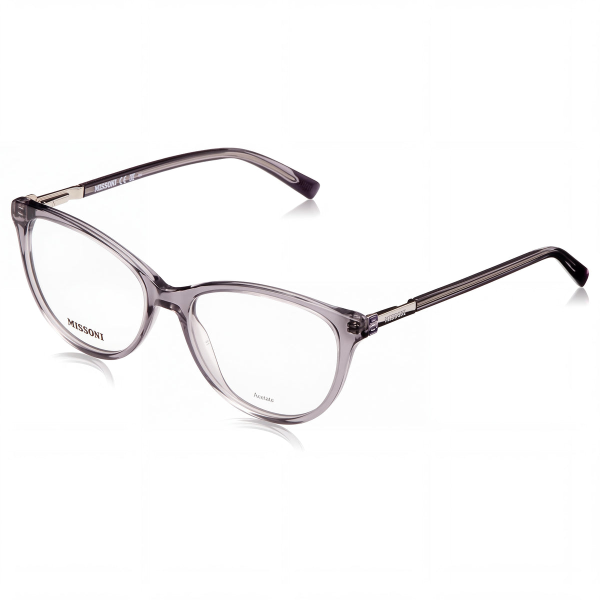 M Missoni Mis 0142 Women's Grey Plastic Frame Non-Polarized Polycarbonate Sunglasses with Grey Lenses 54mm, Photo 1