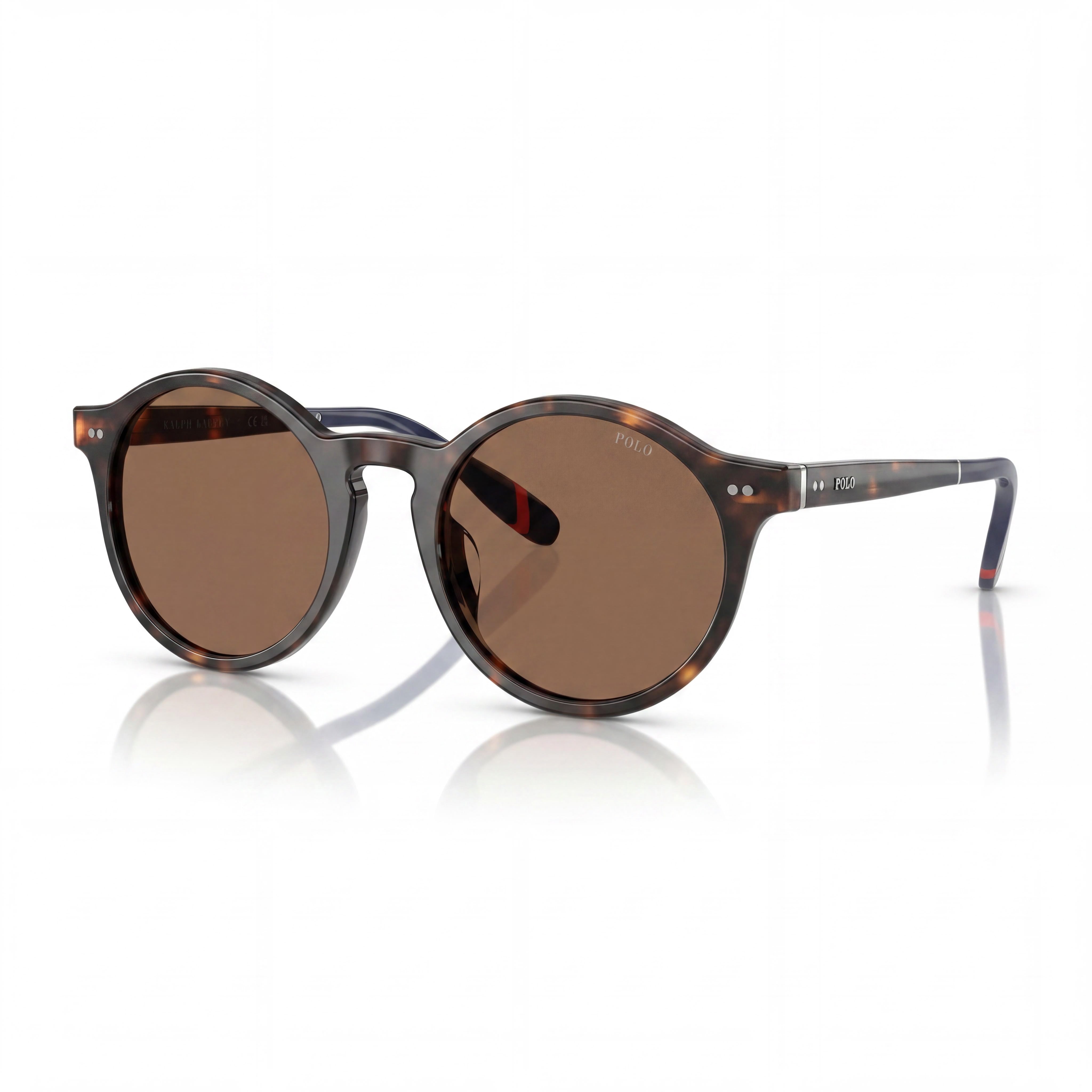 POLO RALPH LAUREN Ph4204u Universal Fit Women's Dark Havana Plastic Frame 100% UV Protection Sunglasses 53mm, Photo 1