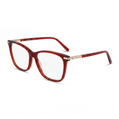Ferragamo Sf3013 Women's Eyewear, Transparent Red Acetate Frame, 53mm Polycarbonate Lens Width