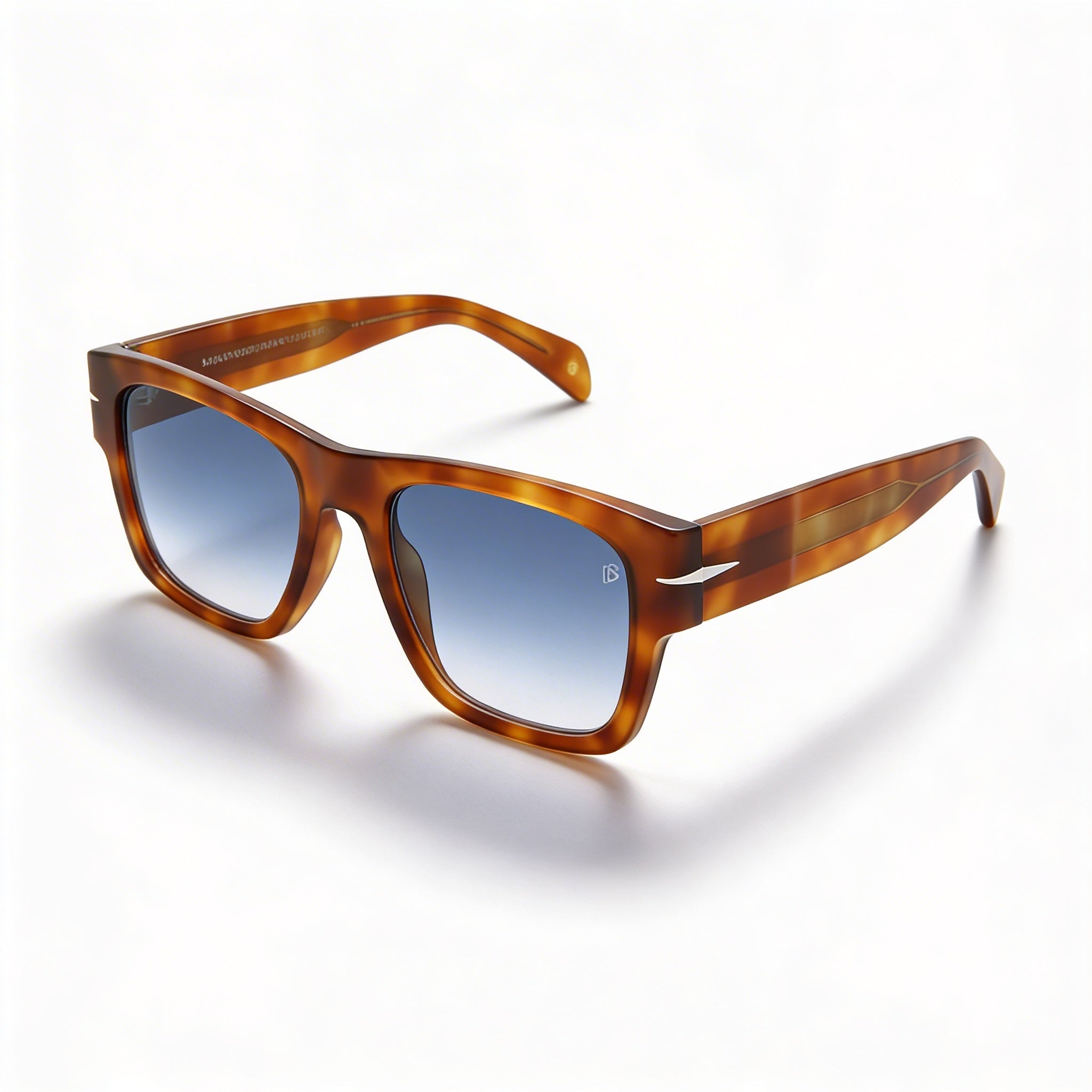 Gafas de sol David Beckham DB 7000/S BOLD unisex Havana Honey Acetato 52 mm Azul degradado, Photo 1
