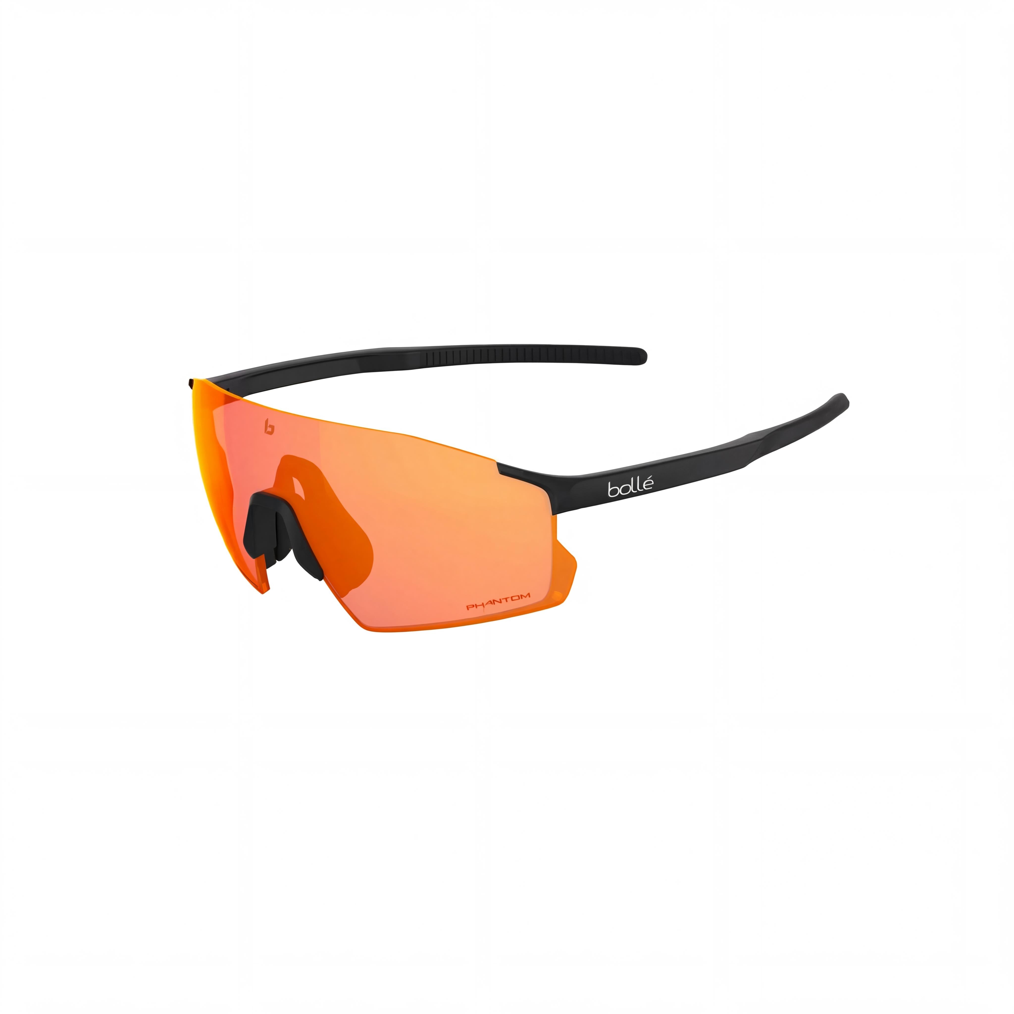 bollé Classic Unisex Multi Nylon Frameless Shield Phantom Brown Red Photochromic 100% UV 53mm Sunglasses, Photo 1