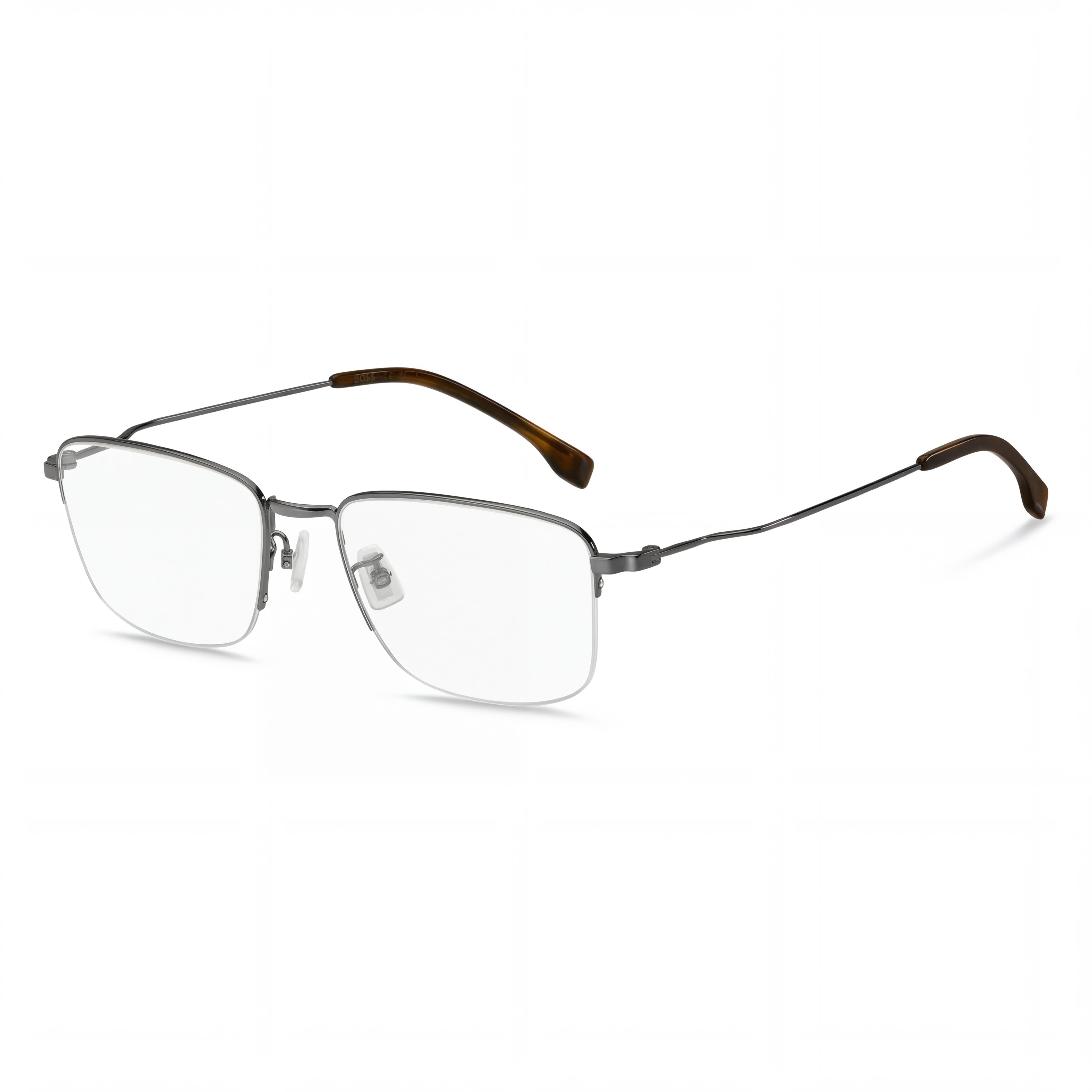 Gafas de sol BOSS Audio Systems Classic Unisexo Negro Mate Titanio No Polarizadas 55mm, Photo 1