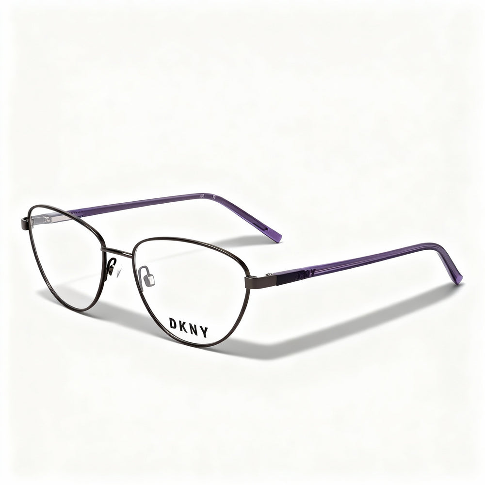 DKNY Men's Modern DK3005 Propionate Frame, Non-polarised Gunmetal Sunglasses, 53mm