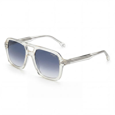 Carrera Men’s 317/S Yellow Acetate Square Green Shaded UV Protection Sunglasses 55mm