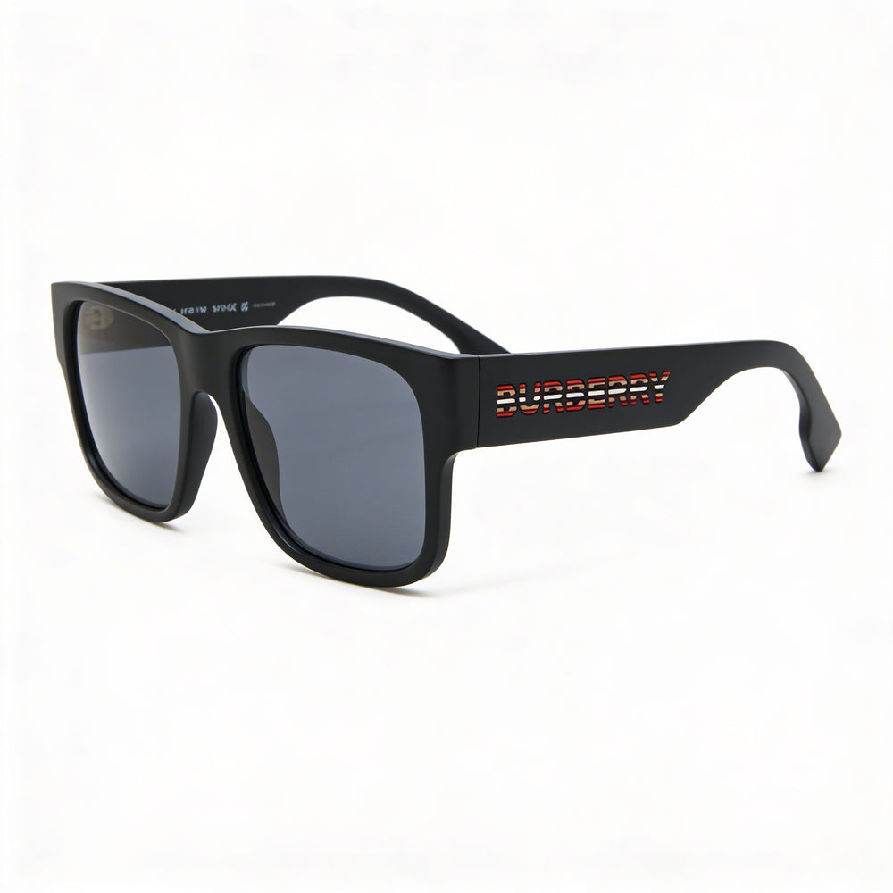 Gafas de Sol Geométricas Burberry Knight Multicolores para Mujer de Propionato Polarizadas con Protección UV de 57mm