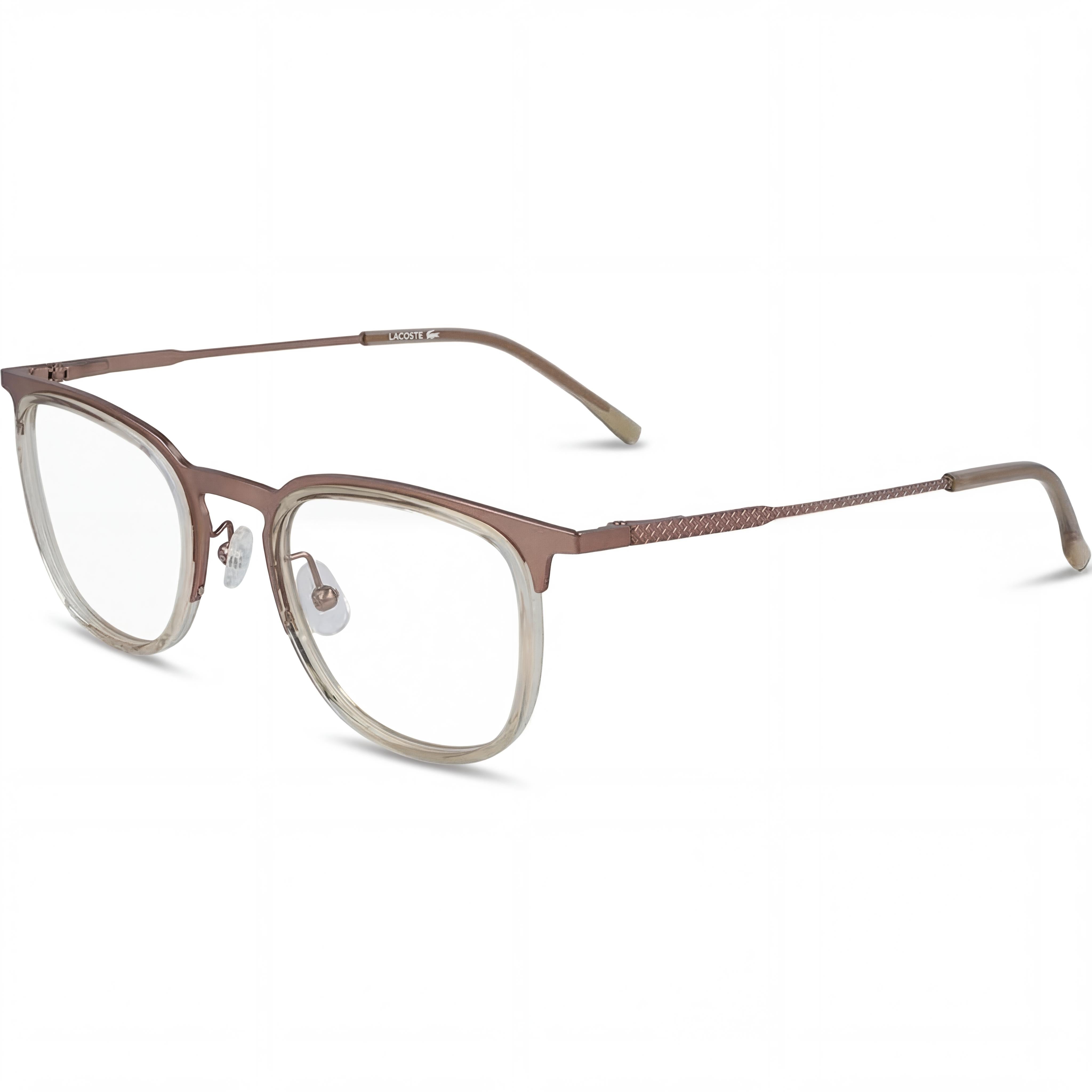 Lacoste L2264 Modern Unisex Sunglasses with Acetate Frame and Non-Polarized Copper Lenses Size 49mm, Photo 1