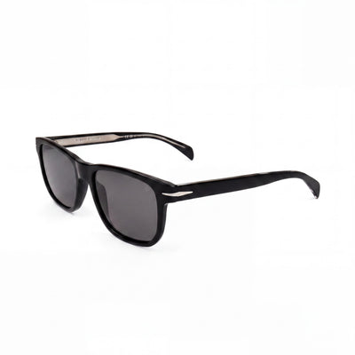 Gafas de sol David Beckham Db 1045/S unisex negras y plateadas de acetato con protección UV 54mm