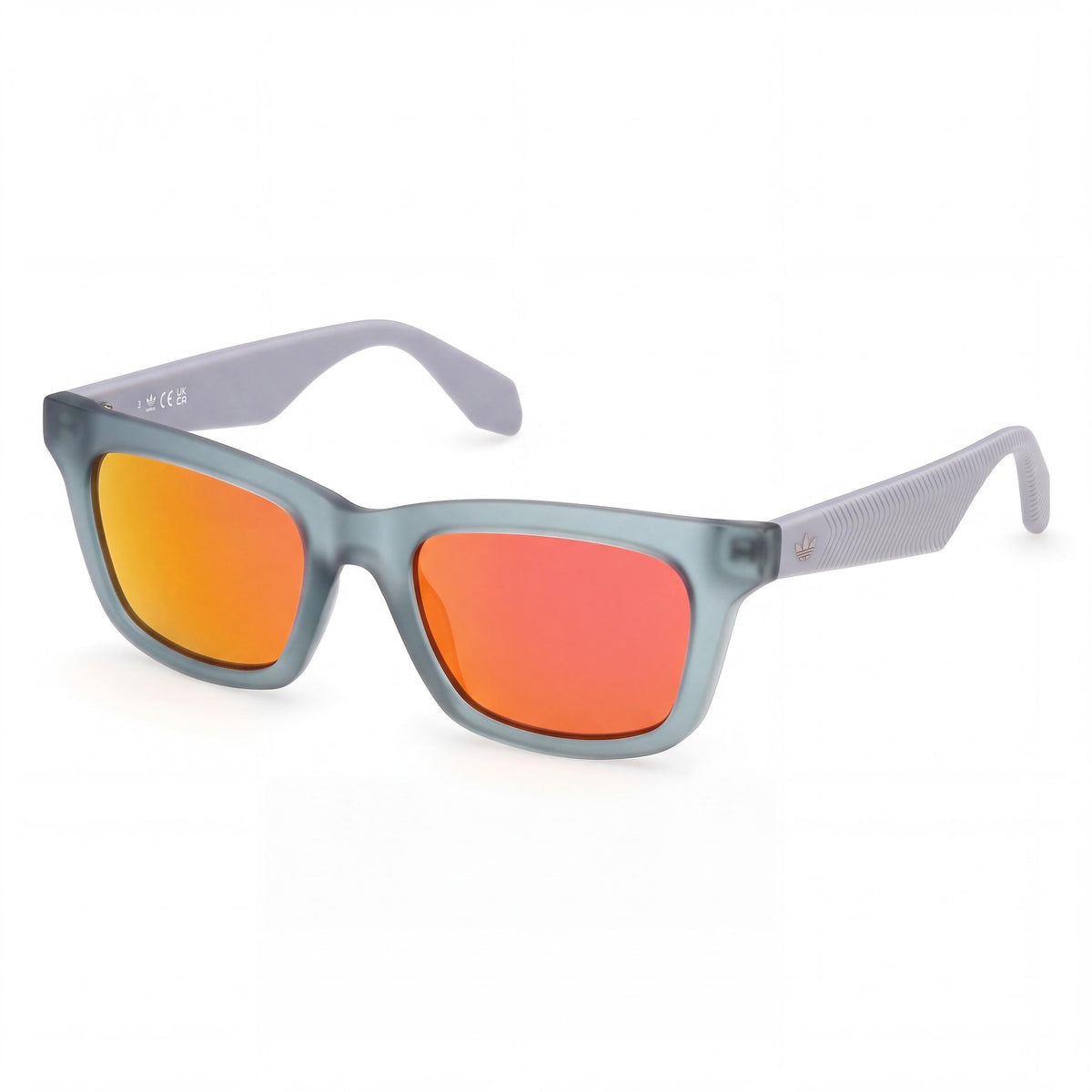 adidas Originals Or0116 Men's Matte Grey Sunglasses with 51mm Lens, 20mm Bridge, 145mm Temple, Photo 1