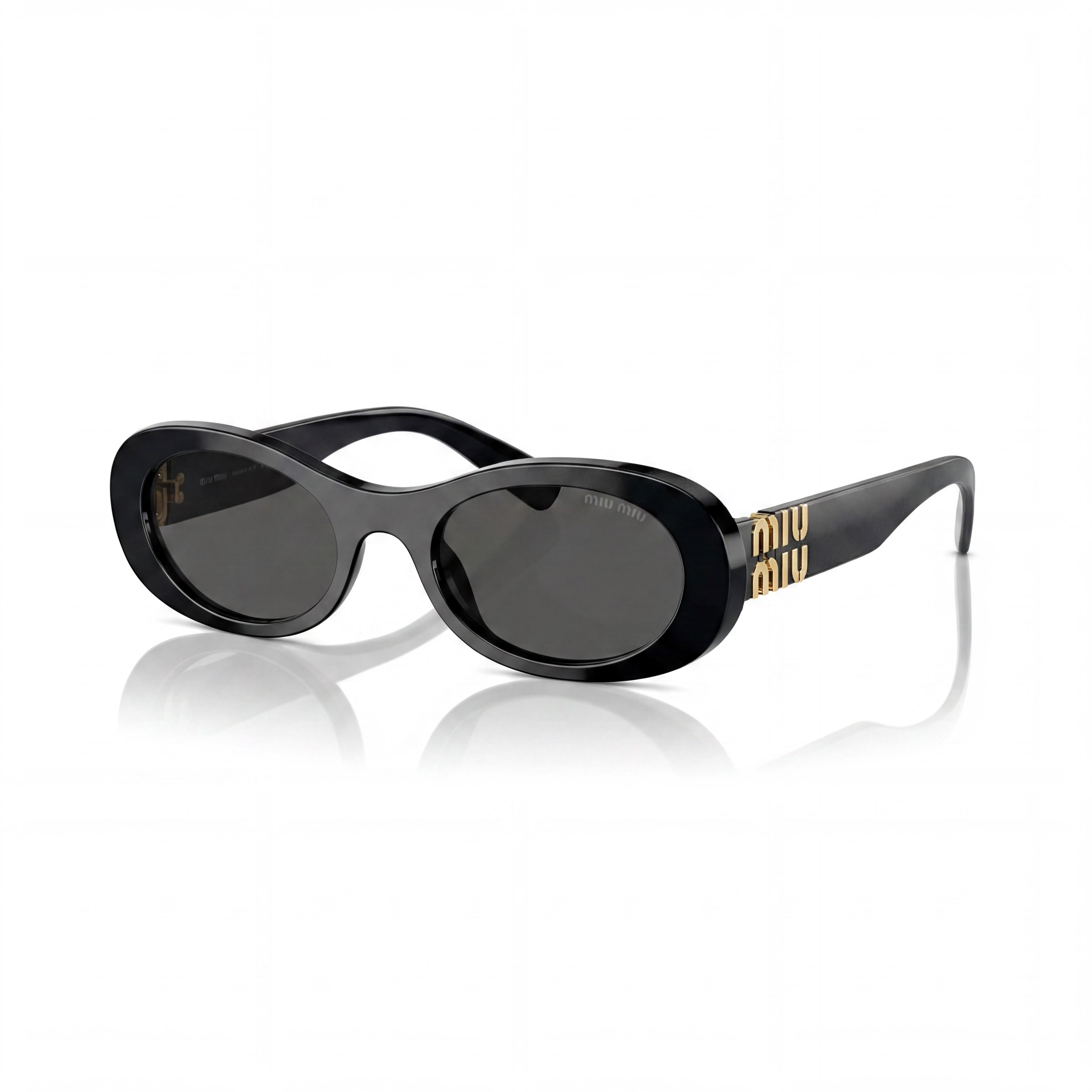 Miu Miu Sports Women's Multicoloured Plastic Sunglasses with Black Polarized UV Protection Lenses, Photo 1