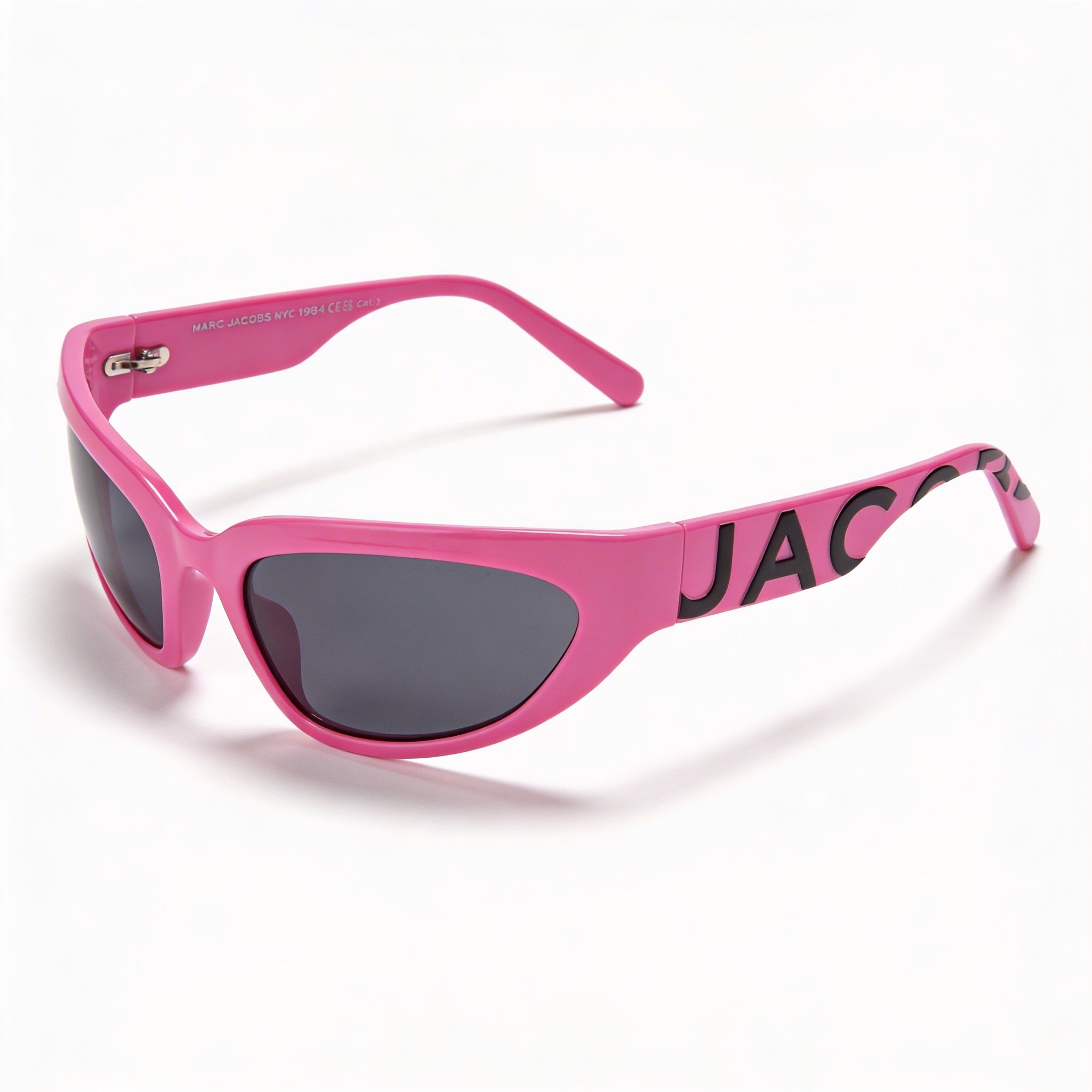 Marc Jacobs MARC 738/S Women's Casual Fuchsia Black Grey Cellulose Propionate Non-Polarized Sunglasses 61mm, Photo 1