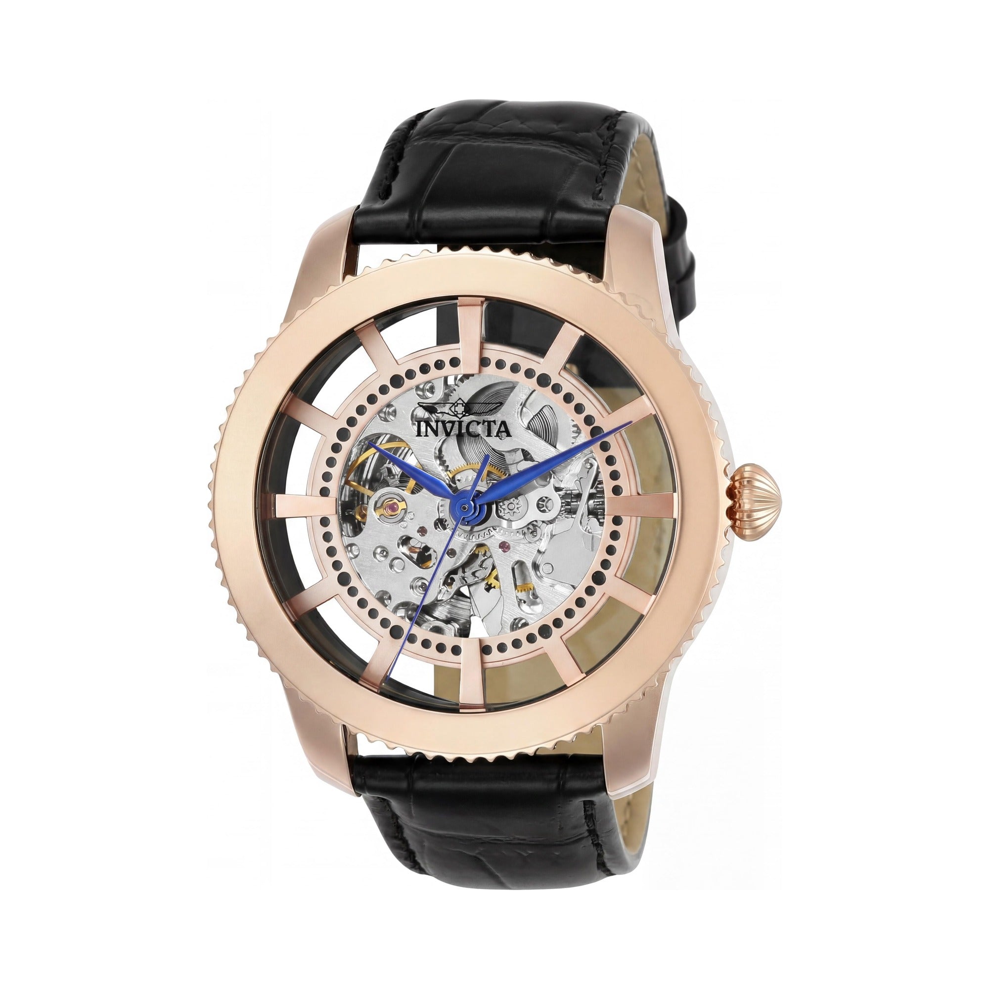 Invicta 23639 Men's Rose Gold/Blue Automatic Watch, 45mm, Photo 1