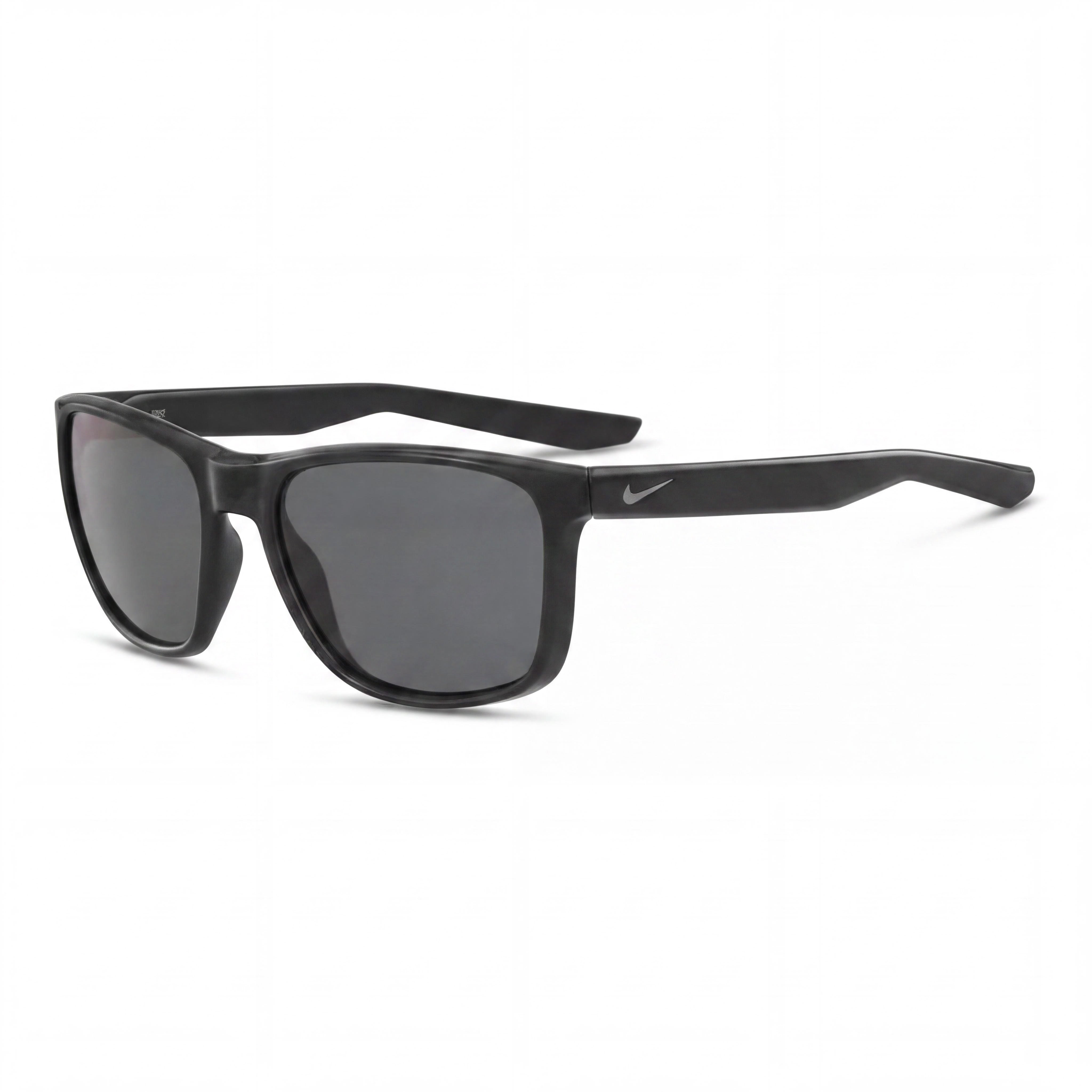 Gafas de sol unisex NIKE Modern, montura negra gris, lentes grises espejadas con protección antideslumbrante, talla grande, Photo 1