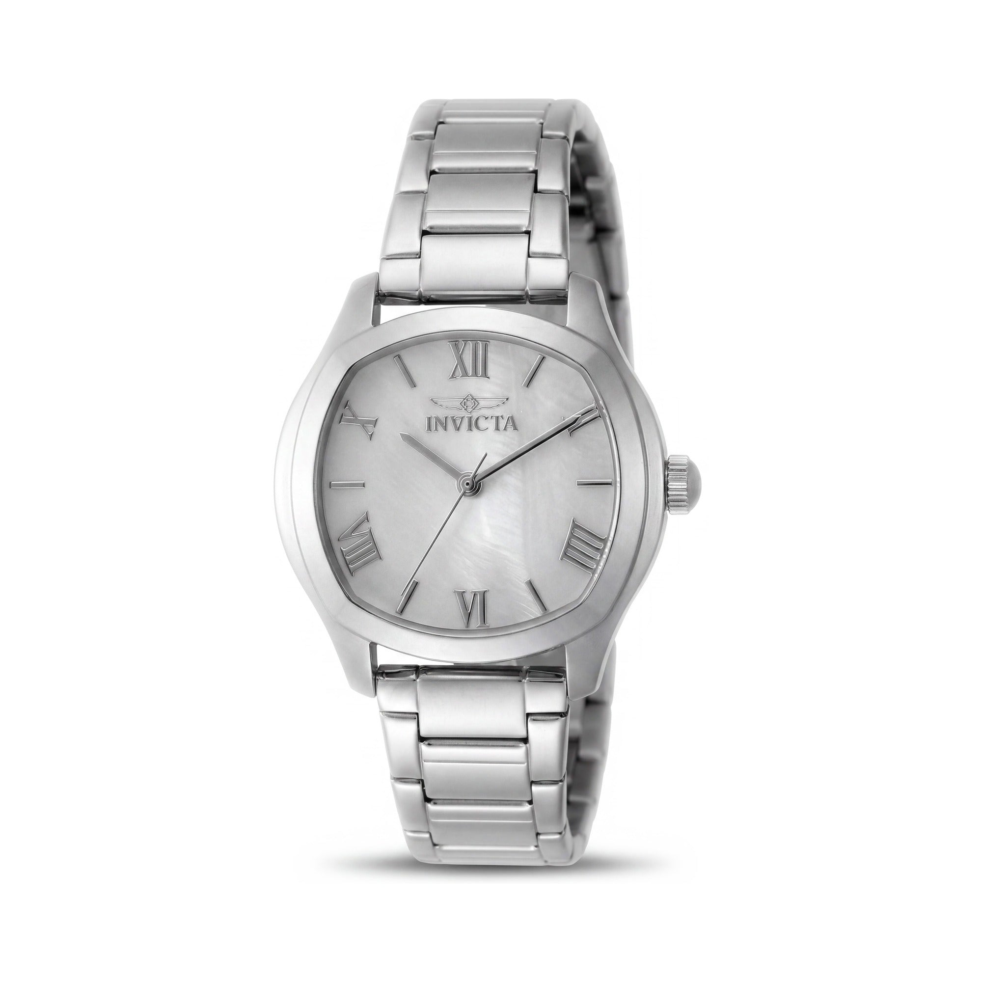 Invicta Classic Unisex Steel Watch with Bezel Markings, Arabic Numerals, Water Resistant 30m, Photo 1