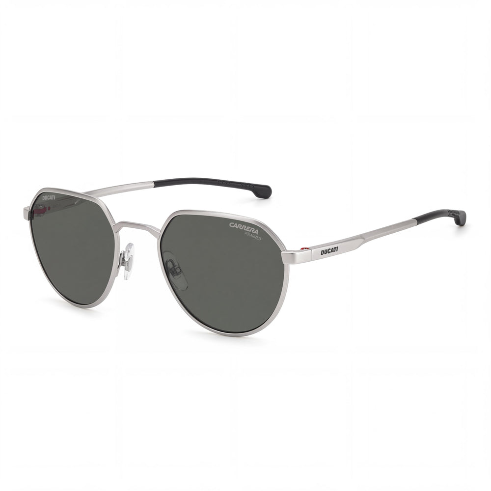 CARRERA DUCATI CARDUC 036/S Men's Matte Palladium Metal Frame Green Polarized Lenses Sunglasses 52mm Lens 21mm Bridge 140mm Temple