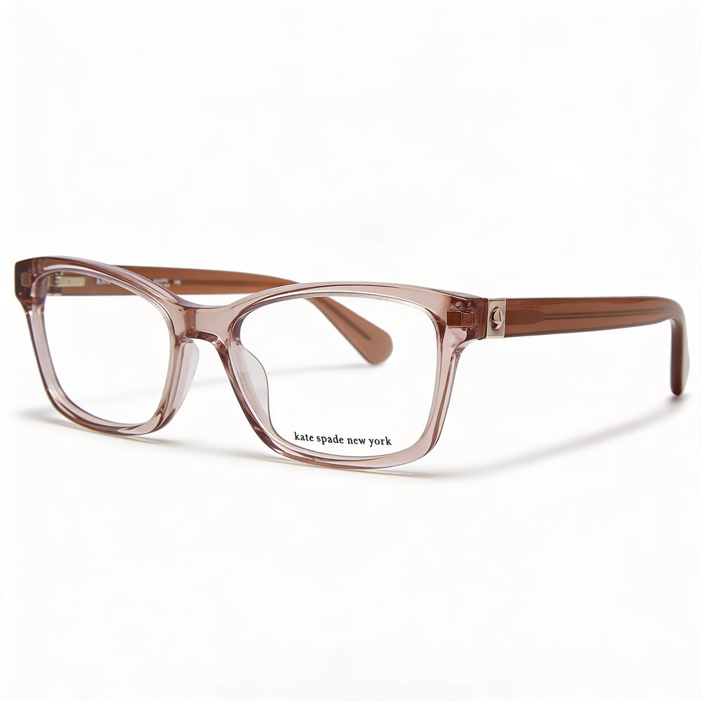Gafas de sol beige de acetato con lentes de policarbonato no polarizadas de 52 mm para mujer kate spade new york Modern