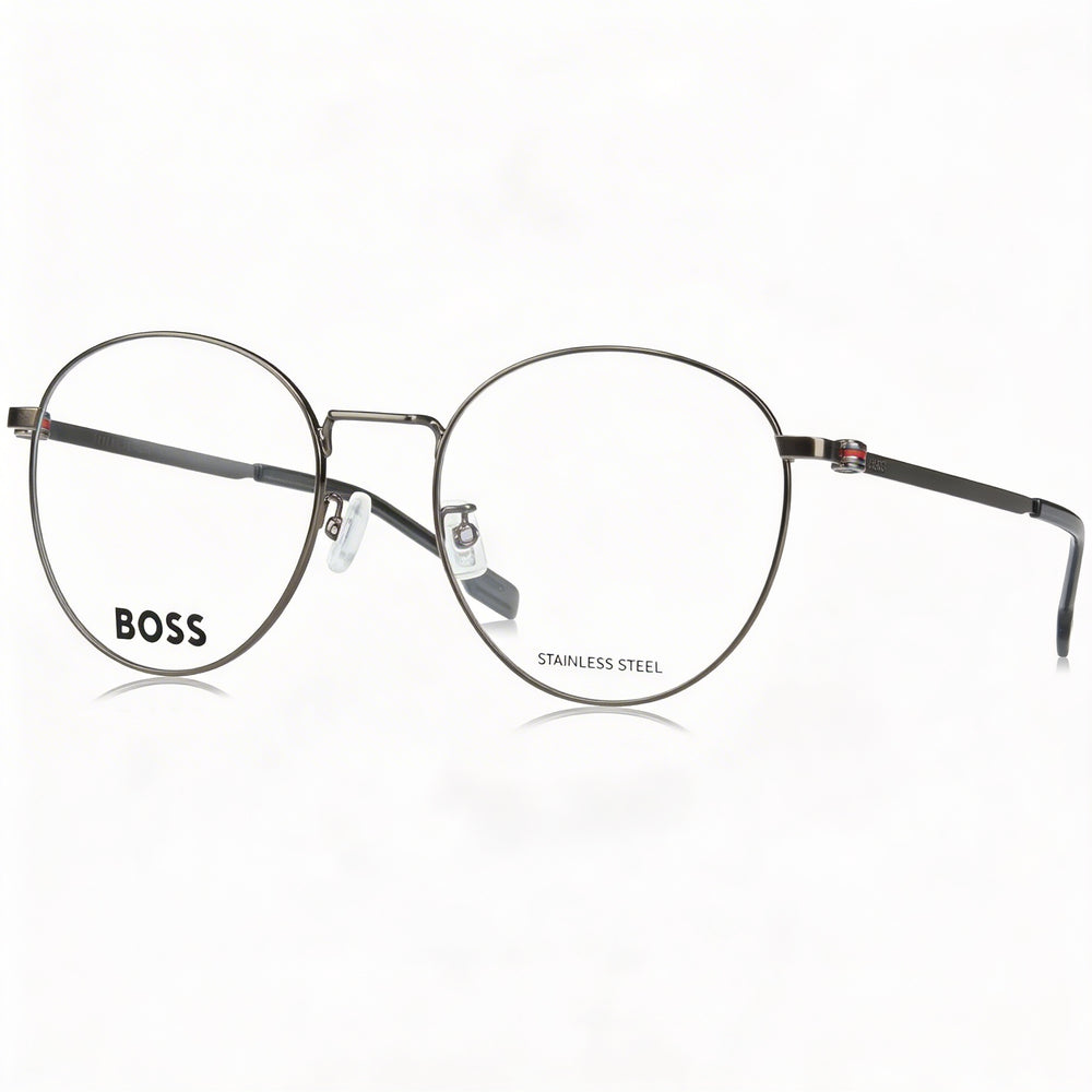 Hugo Boss Modern Men's Dark Ruth Alloy Steel Frame Non-Polarized Polycarbonate Lens Sunglasses 52mm