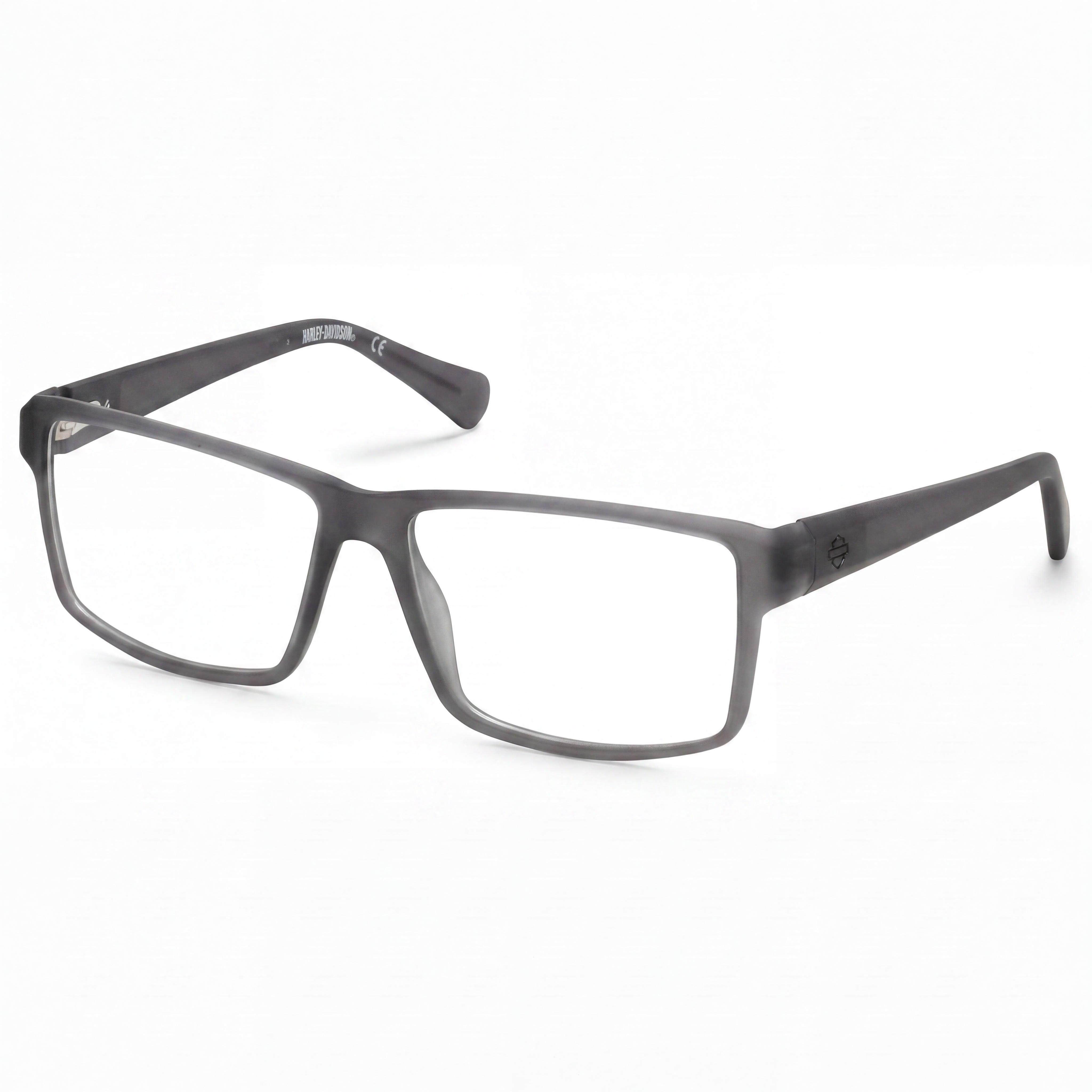 Gafas de sol Harley-Davidson HD0982 unisex, montura oftálmica inyectada gris, lentes de policarbonato transparente polarizadas, 58 mm, Photo 1