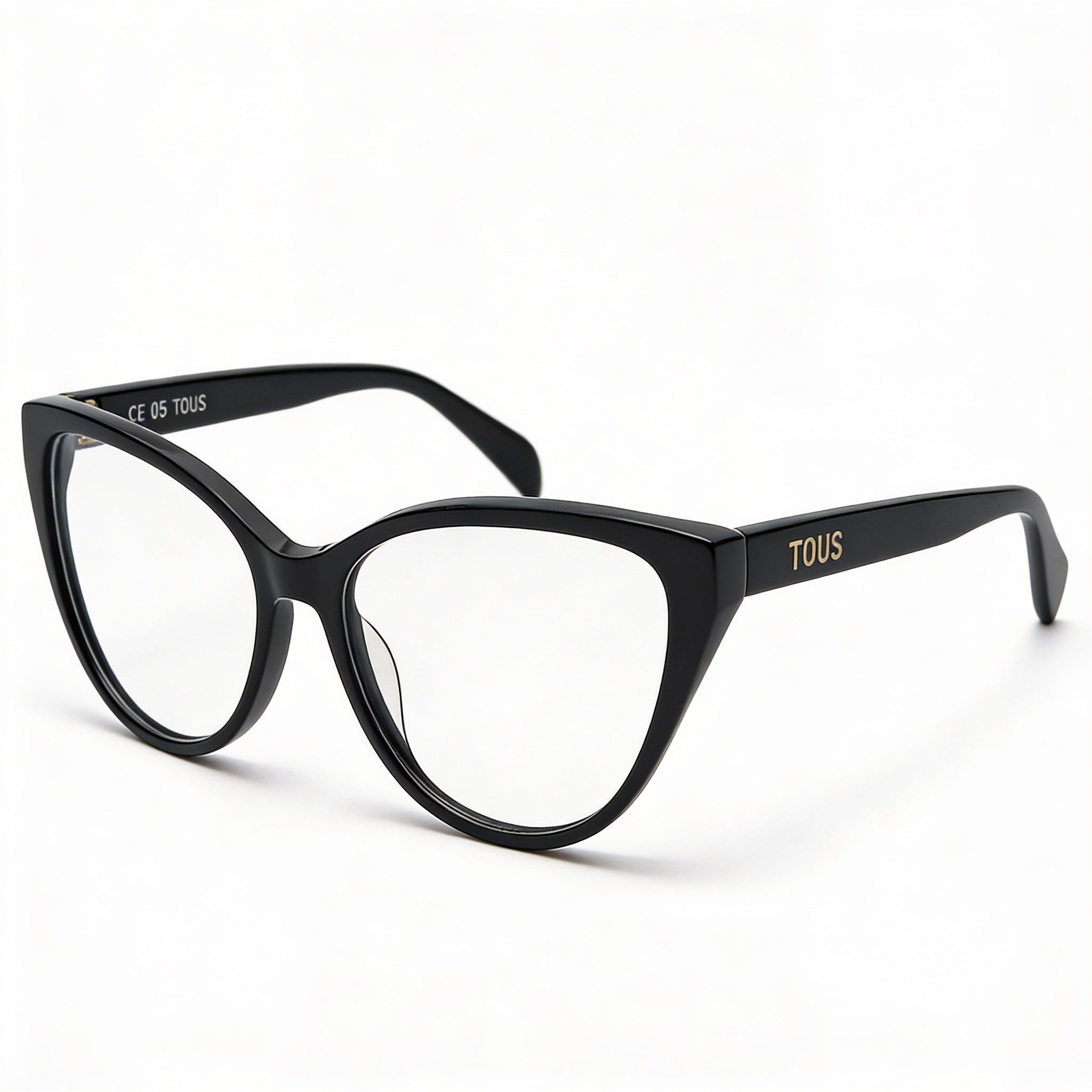 Montura de gafas TOUS Butterfly para mujer, de acetato de celulosa negro, 54 mm, Photo 1