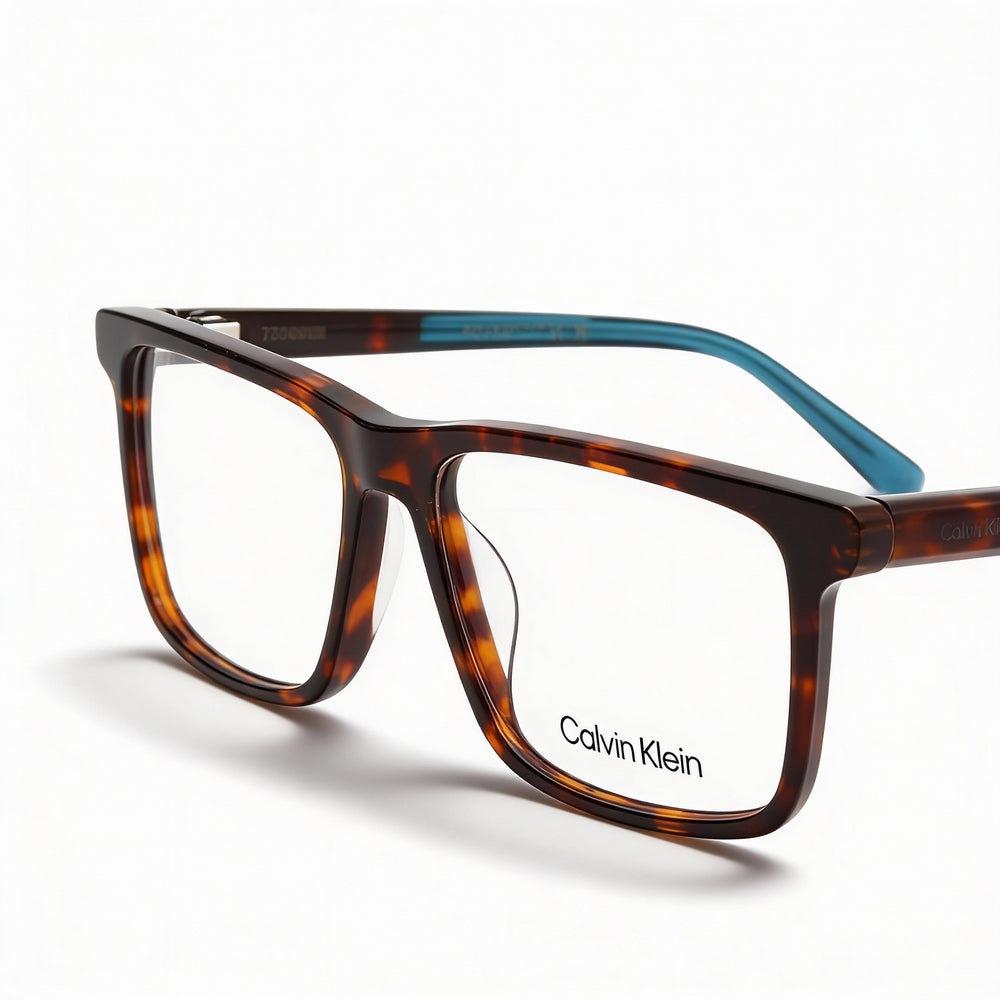 Calvin Klein Ck22544 Unisex Eyewear with Tortoise Metal Frame and Polycarbonate Lenses, Size 55mm