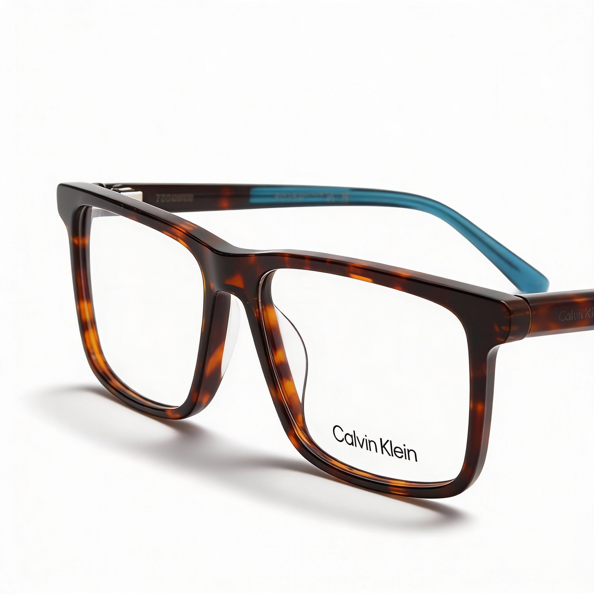 Calvin Klein Ck22544 Unisex Eyewear with Tortoise Metal Frame and Polycarbonate Lenses, Size 55mm, Photo 1
