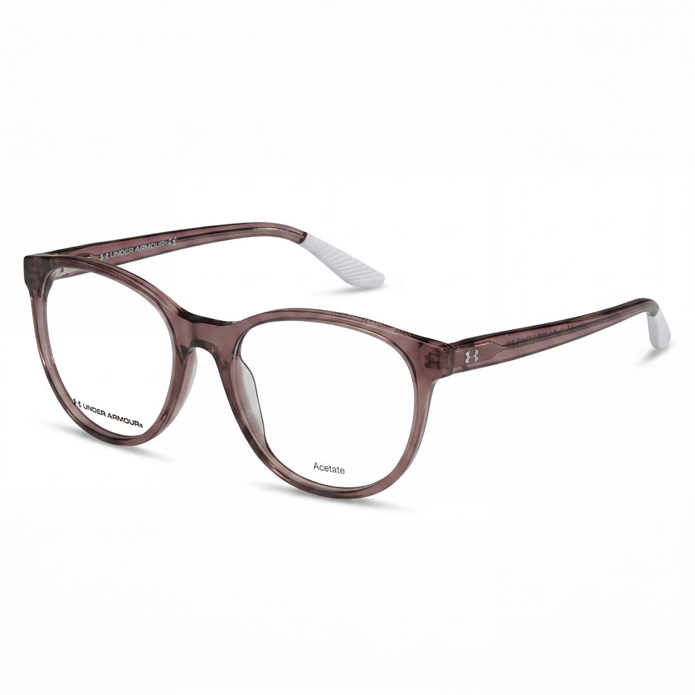 Gafas de sol Under Armour Ua 5020 para mujer con montura de plástico en color malva oscuro y lentes de policarbonato, talla 52-18-140