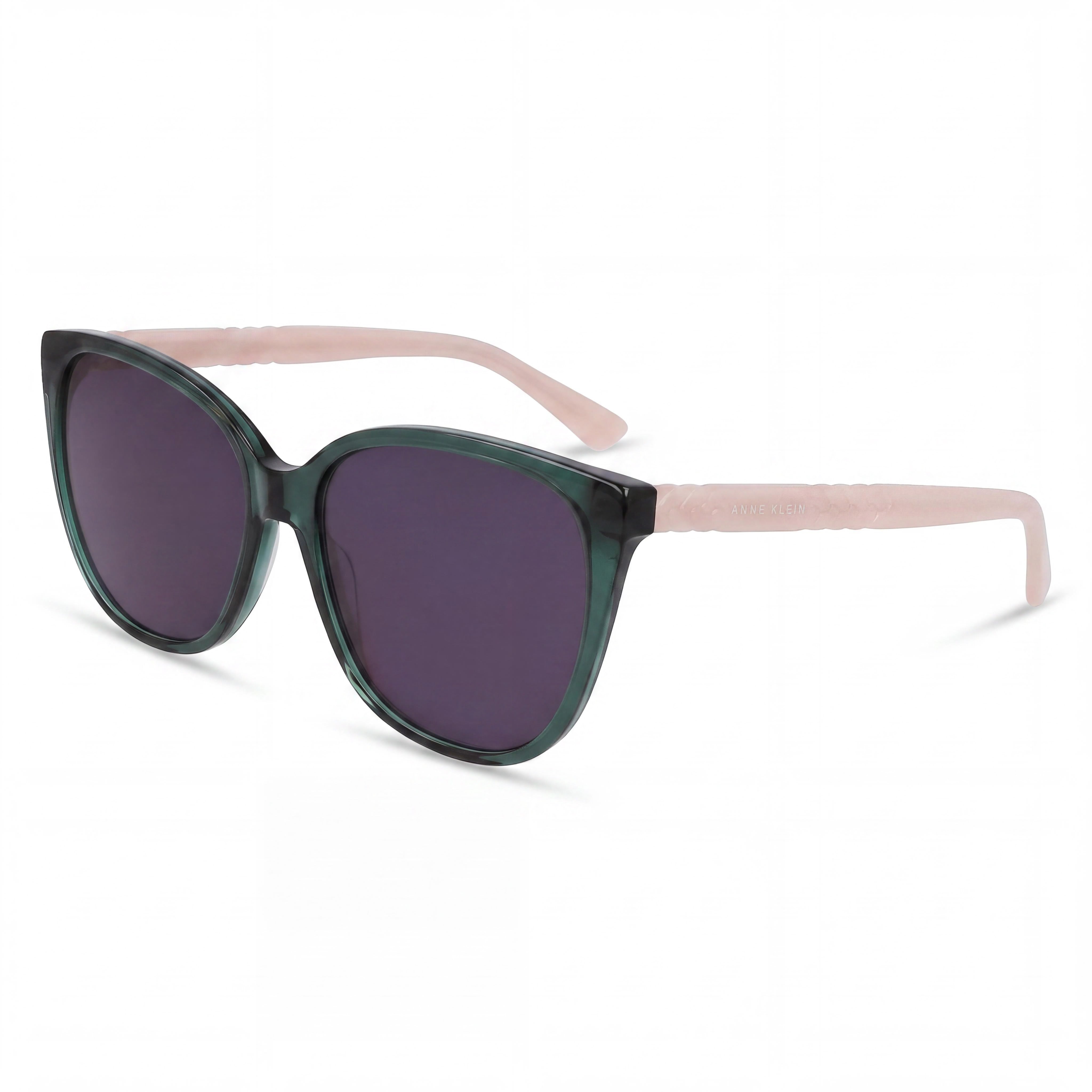 Anne Klein Ak7085 Women's Olive Crystal Acetate Frame Eyewear with 57mm Lens Width, 16mm Bridge, 140mm Temple Length, Photo 1