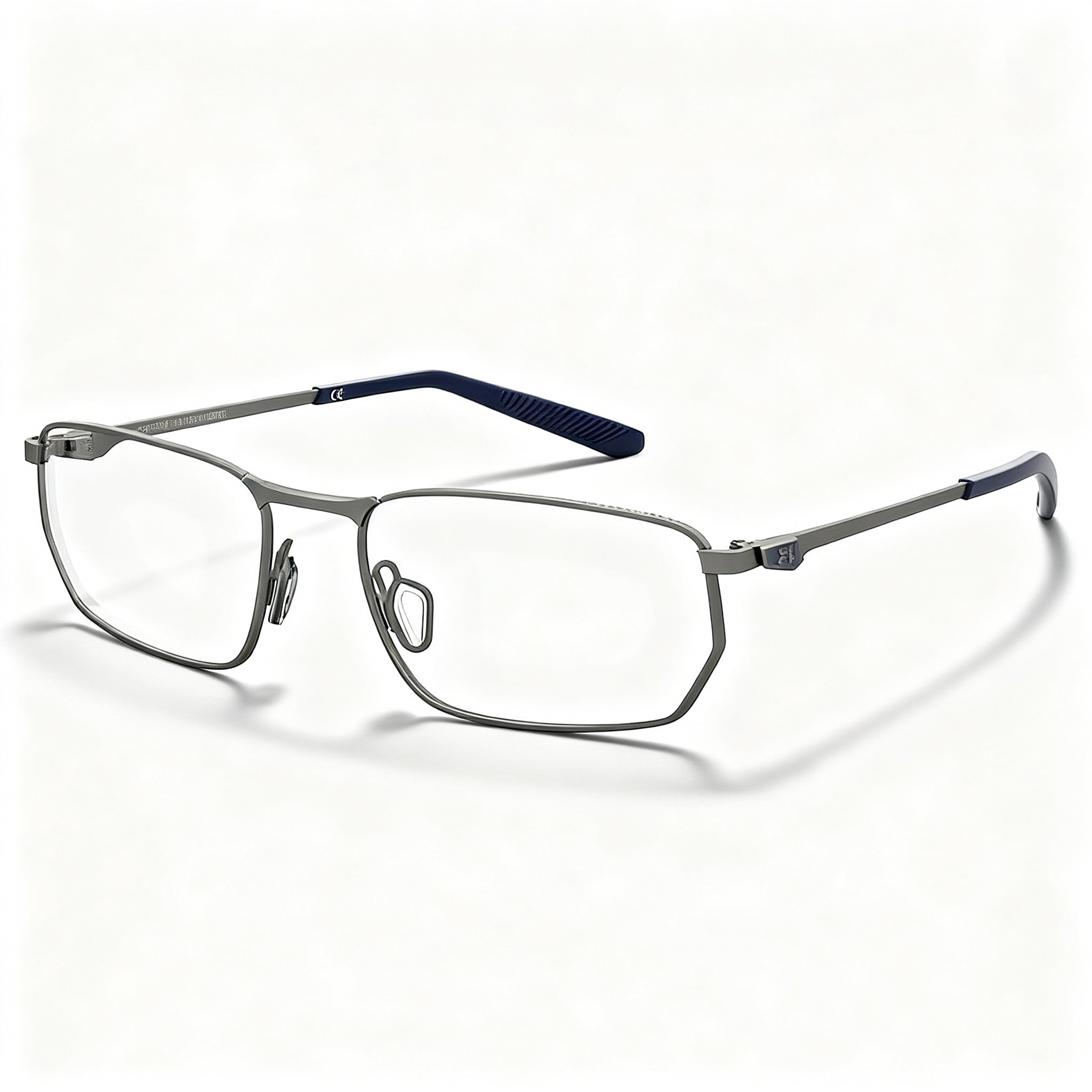 Under Armour Ua 5046/g Men's Modern Alloy Steel Non-Polarized Dark Ruthenium Blue 55mm