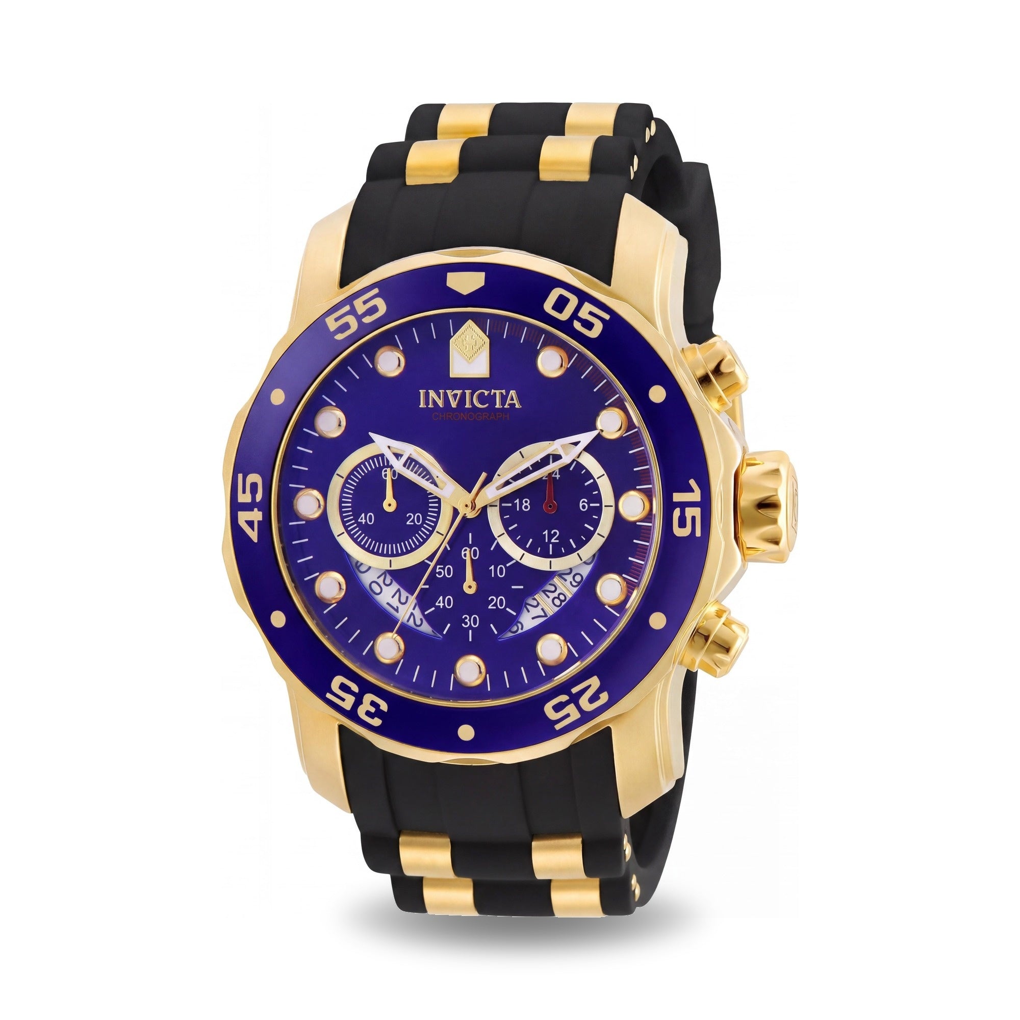 Reloj cronógrafo unisex Invicta 6983, esfera azul de acero inoxidable de 48 mm, Photo 1