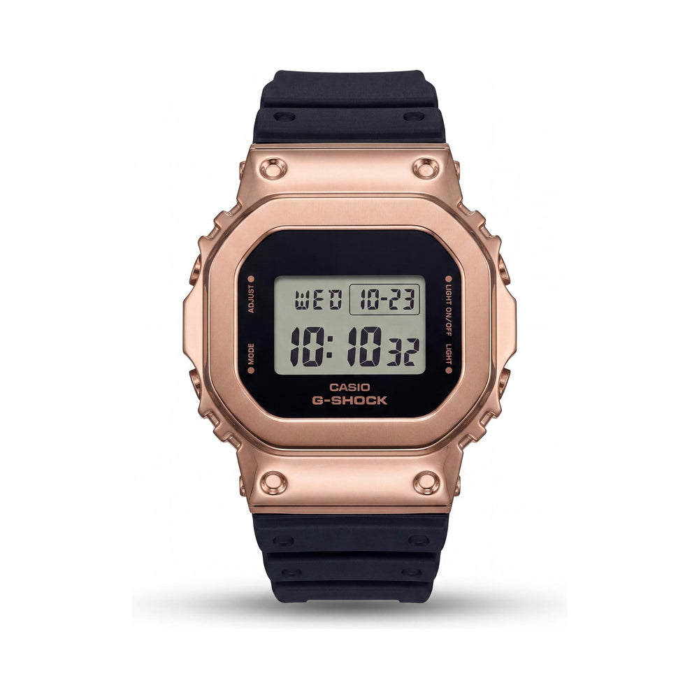 Casio G-SHOCK Gms5600pg-1 Unisex Stainless Steel Black Dial Shockproof Lightweight Watch