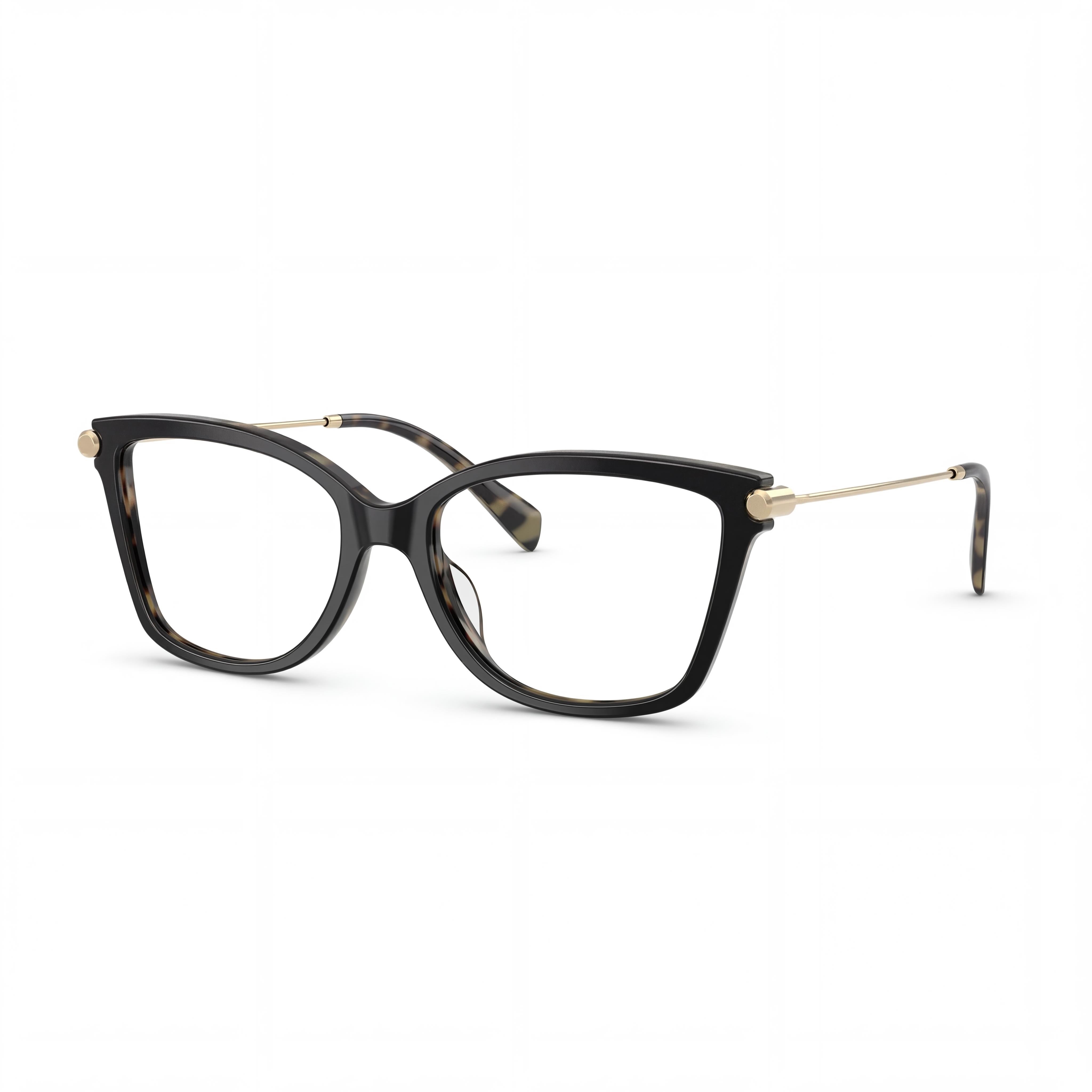 Michael Kors Mk4150u Kingston Universal Fit Women's Plastic Prescription Ready Eyeglasses Black Amber Tortoise 52mm, Photo 1