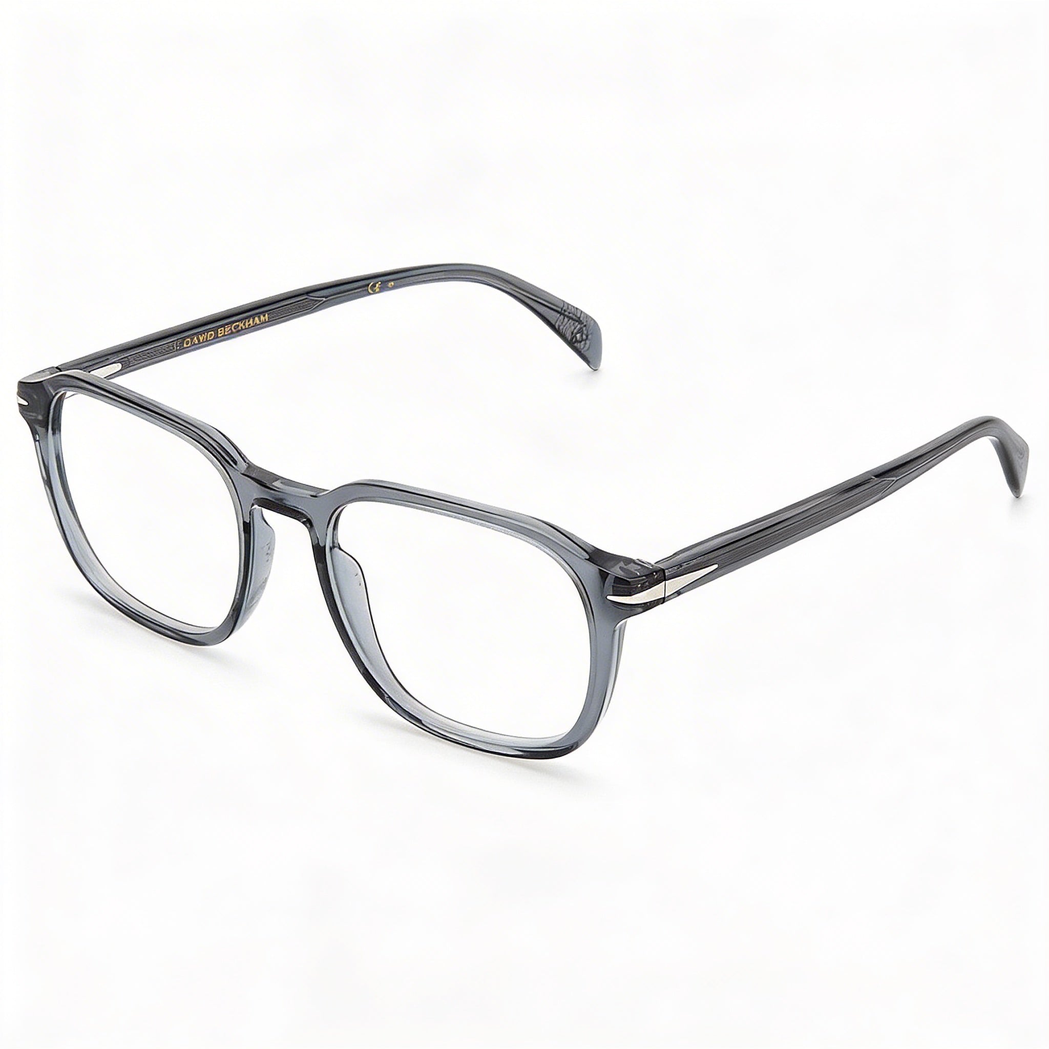 Gafas de sol David Beckham DB 1084 para hombre, de plástico, transparentes, color gris, 51 mm, Photo 1
