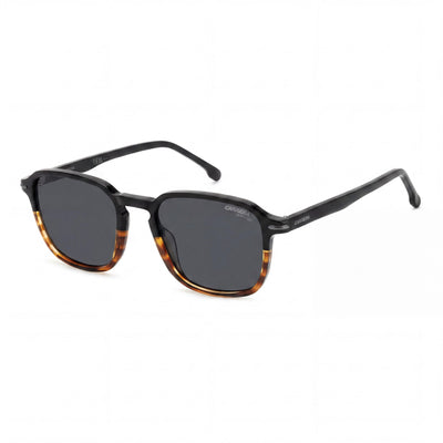 Carrera Casual Men's Black Havana Acetate Non-Polarized UV Protected Sunglasses 53mm