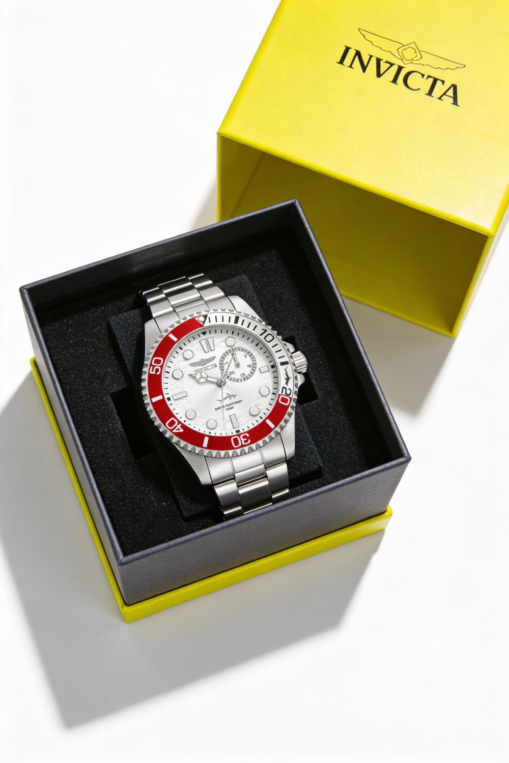 Invicta Pro Diver 49275 Unisex Stainless Steel Bracelet Quartz Silver Dial 43mm