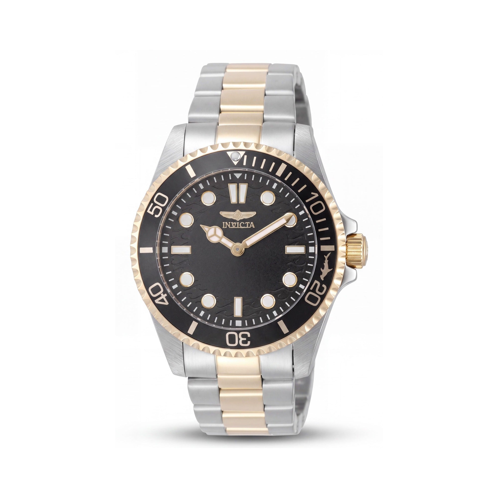 Invicta Pro Diver 49706 Unisex Reloj de Cuarzo de Acero Inoxidable Plateado con Esfera Gris de 43 mm 10 ATM, Photo 1