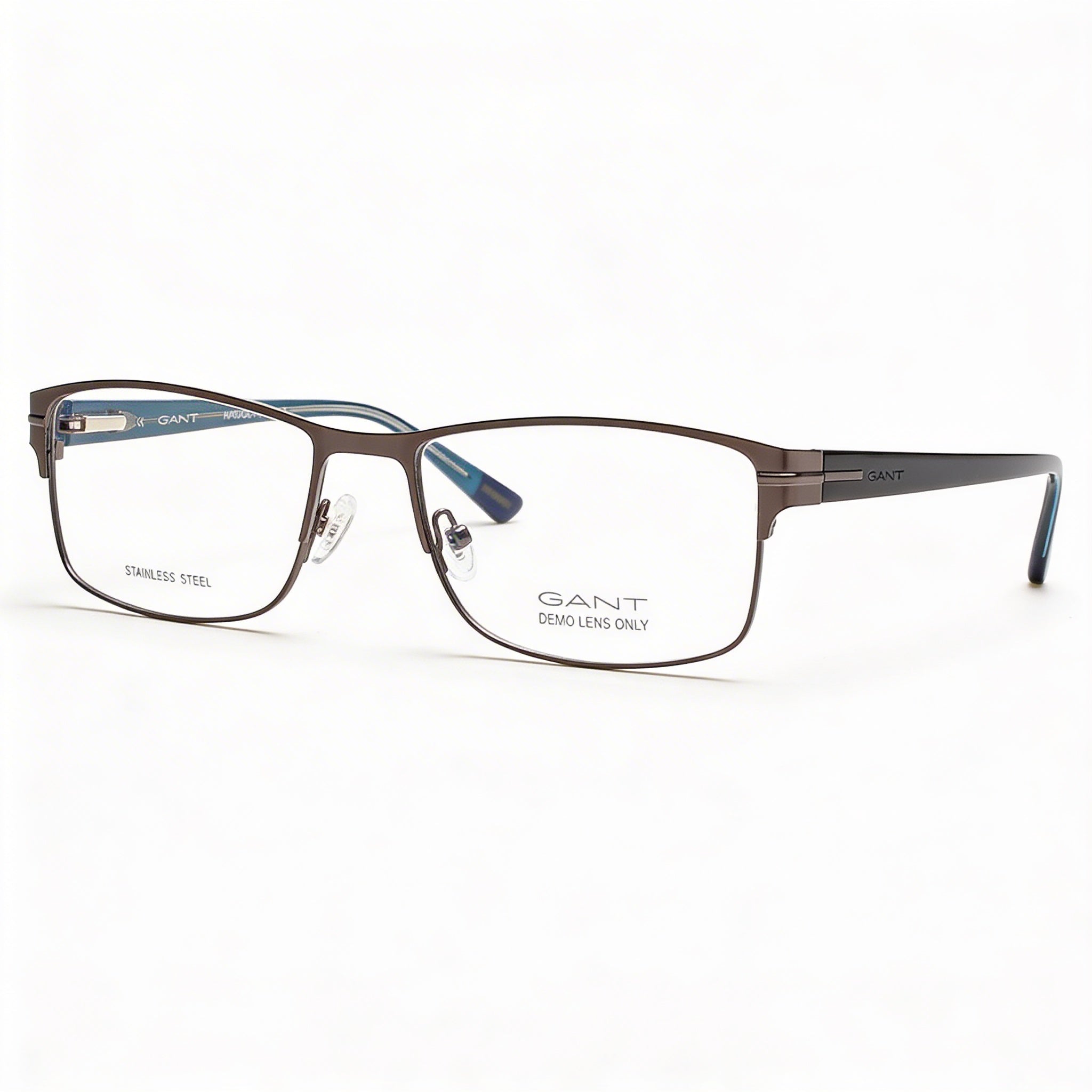 Gafas unisex GANT modelo Ga3084 con montura metálica en color negro plomizo mate, ancho de lente de 55 mm, Photo 1
