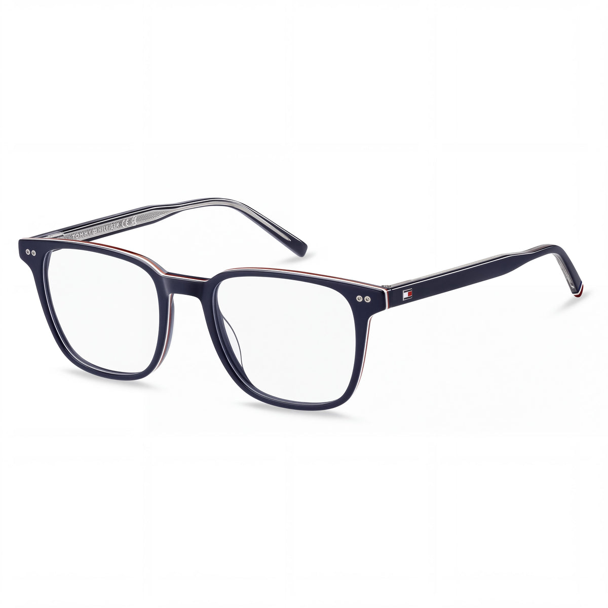 Tommy Hilfiger 2130 Women's Classic Blue Brown ECO ACETATE Non-Polarized Sunglasses 52mm, Photo 1
