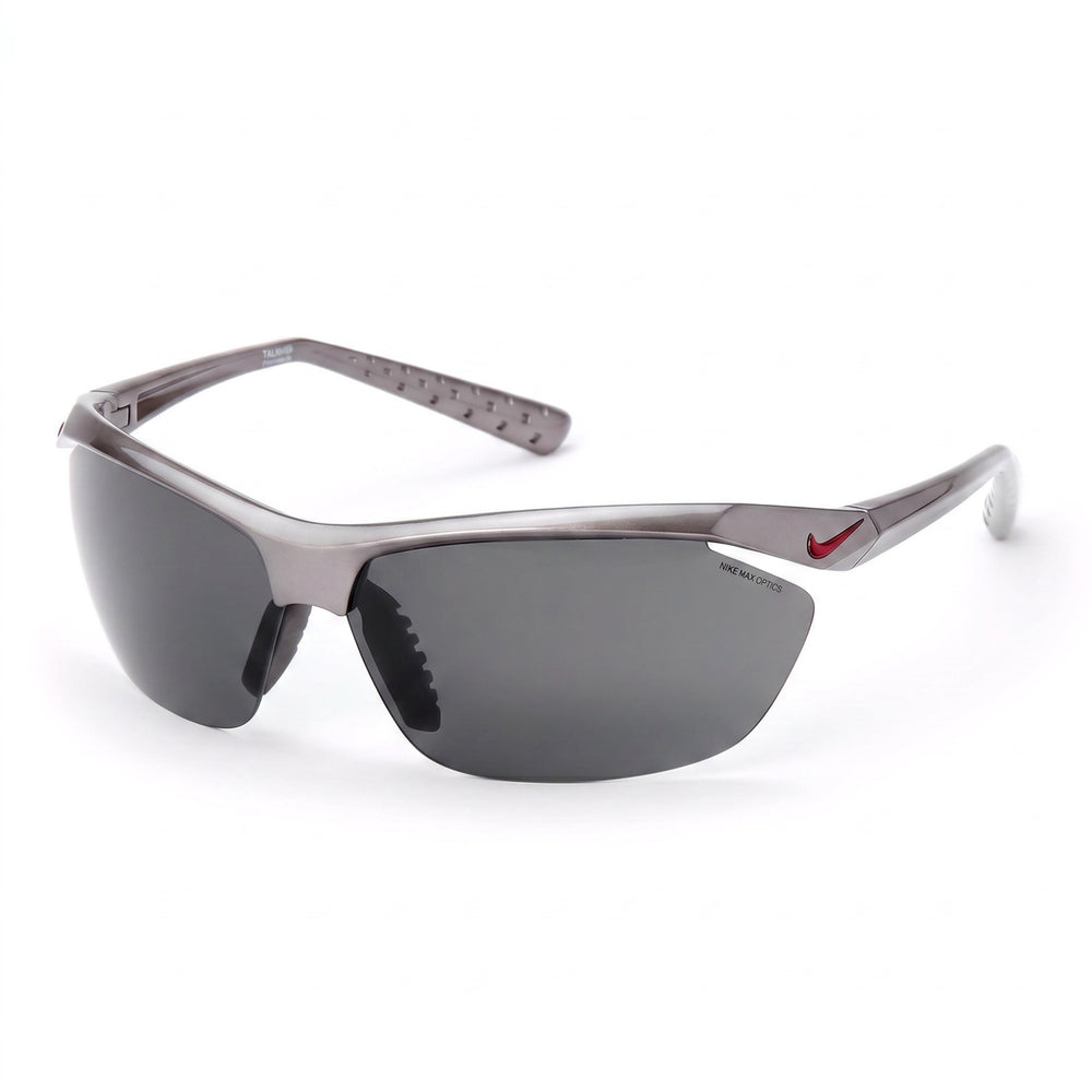 Gafas de Sol Nike Wayfarers para Mujer con Lentes Intercambiables, Montura de Plástico en Grafito Degradado y Protección UV Gris