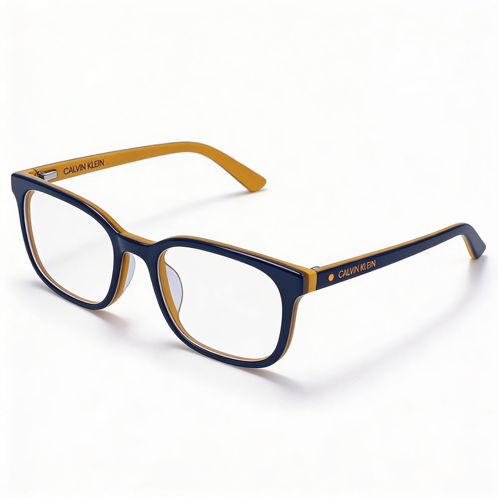 Gafas de sol Calvin Klein Standard para mujer, montura de metal color azul marino, 54 mm