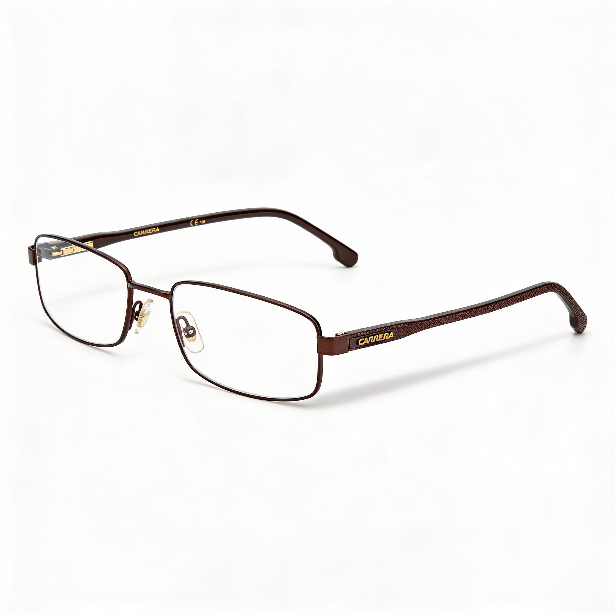 Gafas de sol Carrera 264 unisex con montura metálica marrón y lentes de policarbonato (demo, 55-19-140 mm), Photo 1