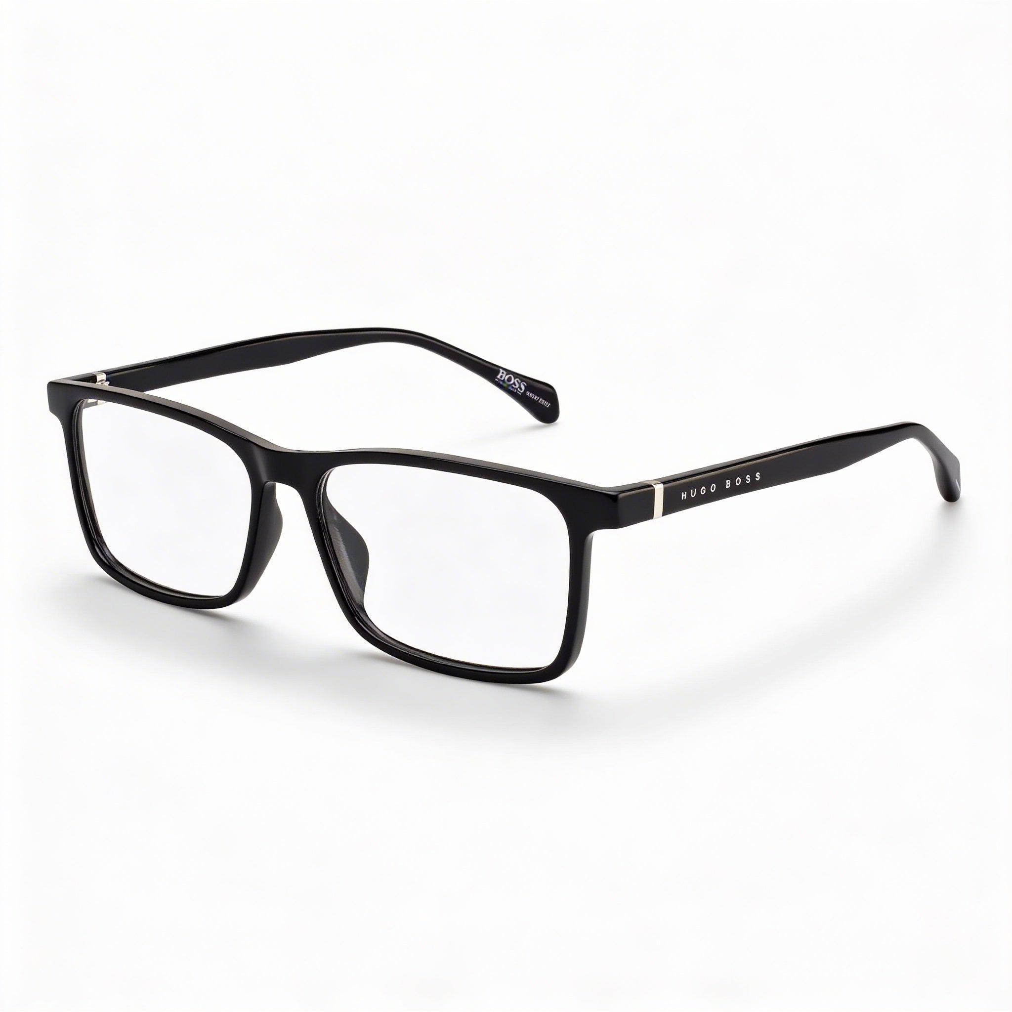 Hugo Boss BOSS 1084/IT Gafas unisex con montura de acetato negro y lentes de policarbonato, tamaño 56 mm, Photo 1