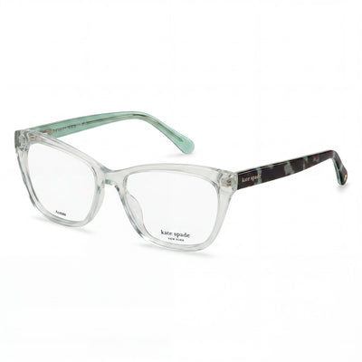 kate spade new york Modern Collection Women's Green Acetate Frame Sunglasses with 53mm Polycarbonate Lenses
