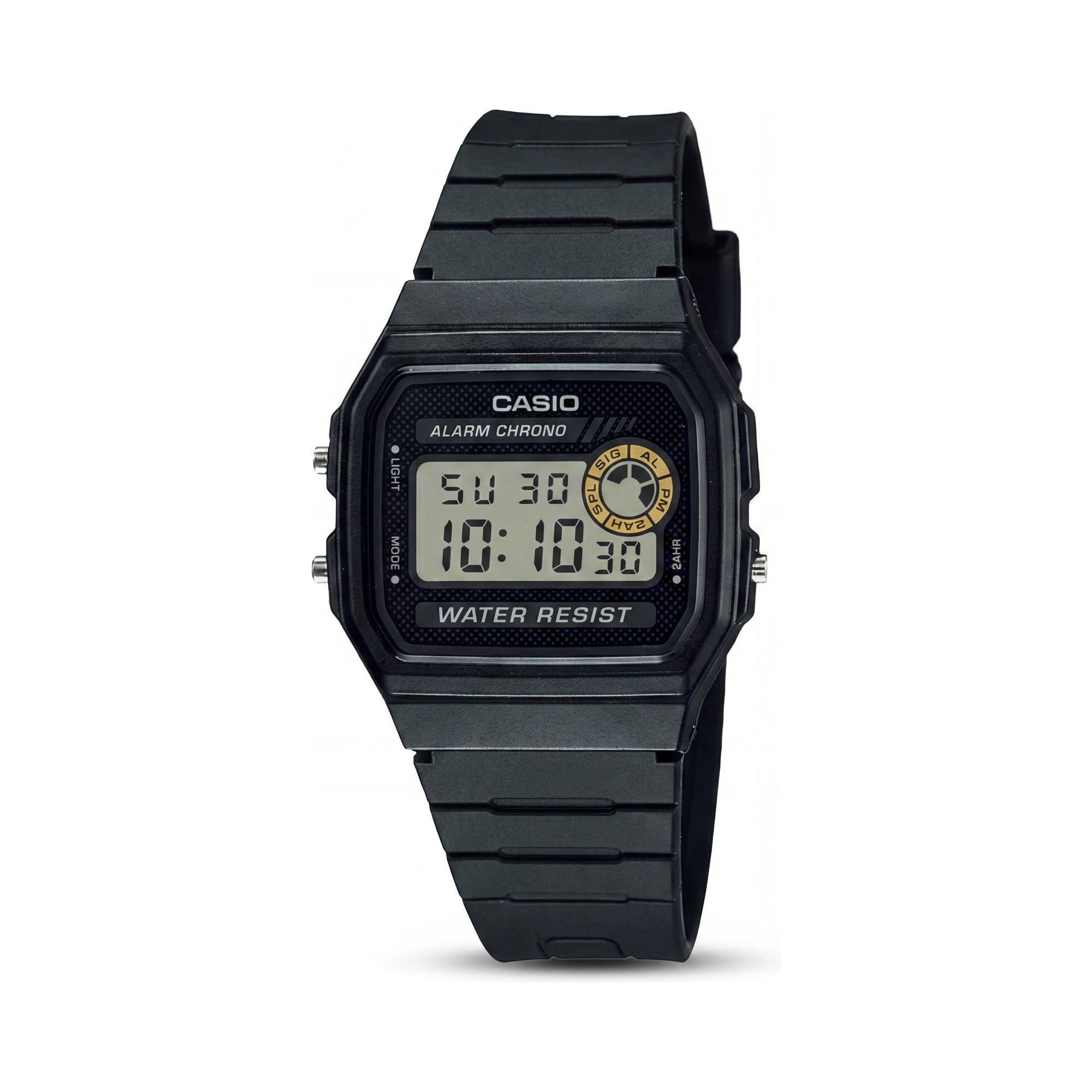 Casio F-94WA-8DG (D052) Reloj de resina negra para hombre, 32mm, Photo 1