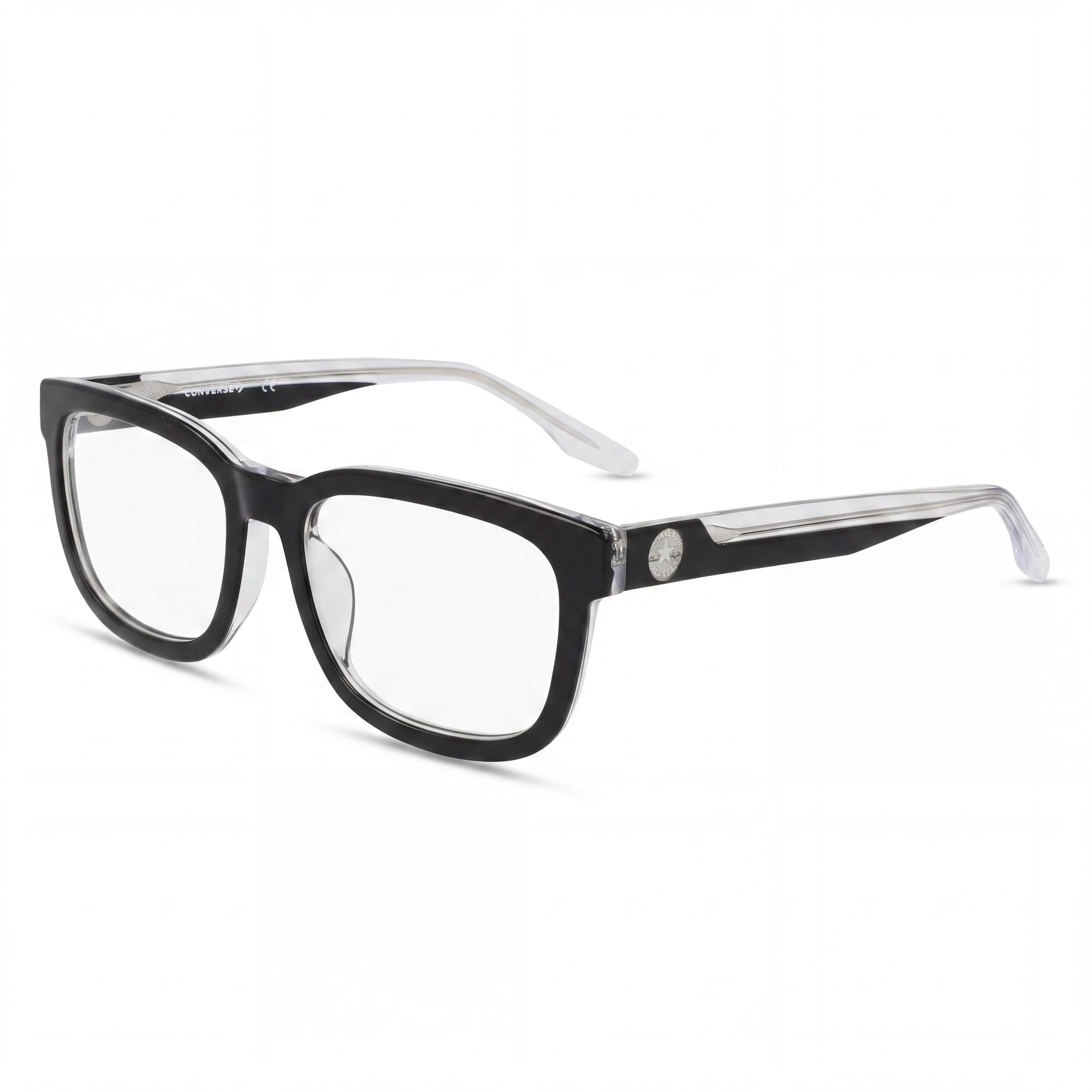 Gafas Converse Classic Unisex de Acetato Negro/Cristal Laminado 52mm, Photo 1
