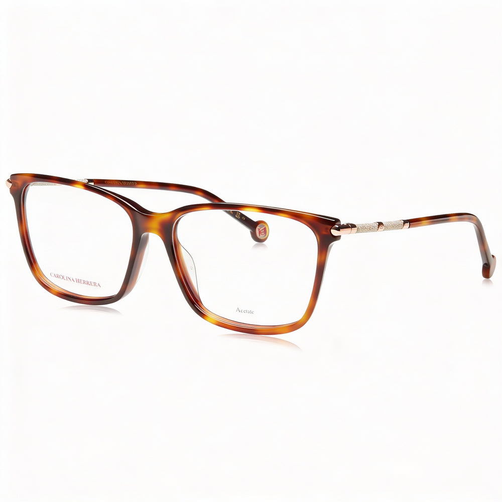 CAROLINA HERRERA Her 0199/g Gafas de sol casuales para mujer de acetato dorado habana de 55 mm