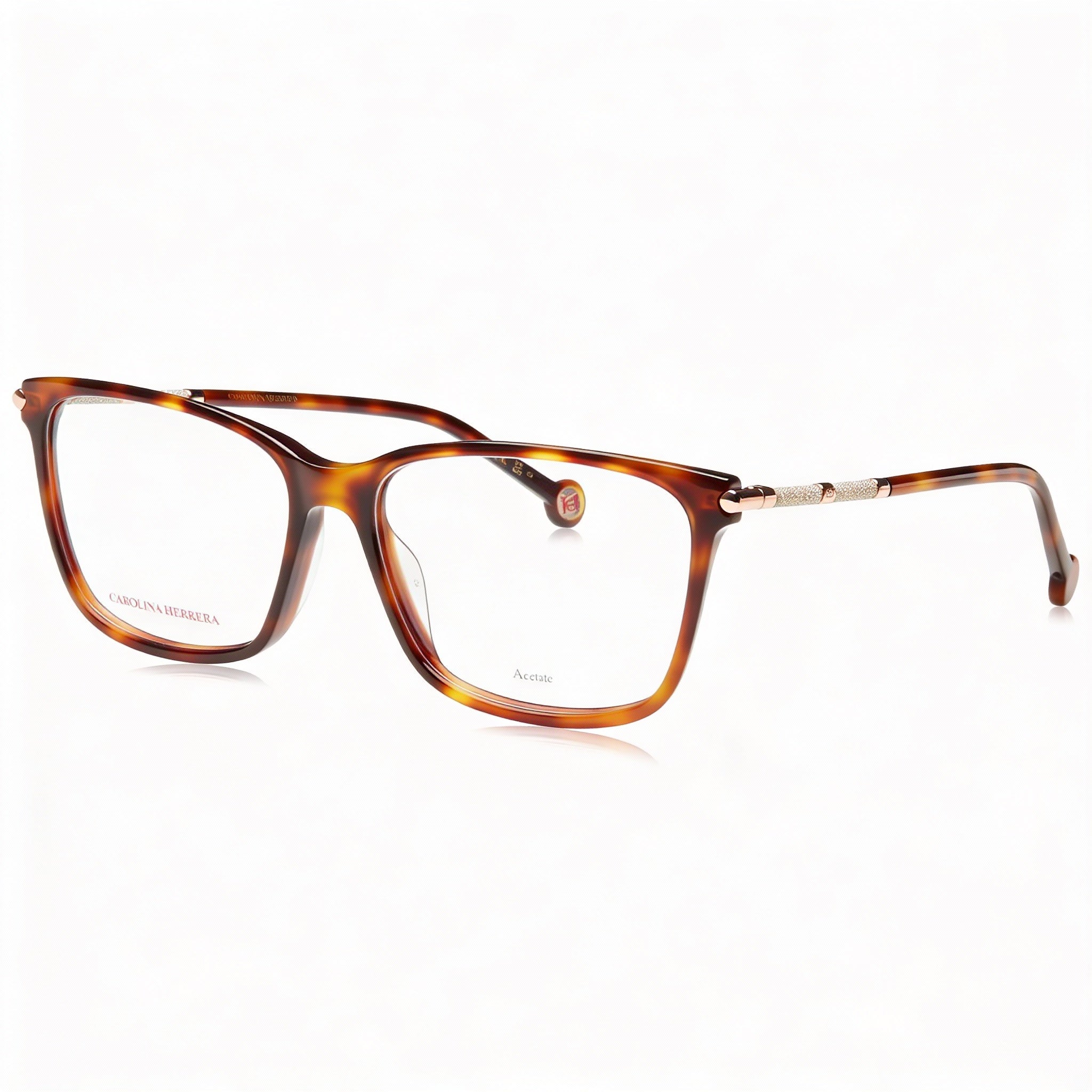 CAROLINA HERRERA Her 0199/g Gafas de sol casuales para mujer de acetato dorado habana de 55 mm, Photo 1