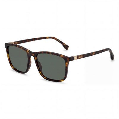 Gafas de sol Hugo Boss INTERNATIONAL Havana para hombre, con montura de acetato y protección UV, 56 mm