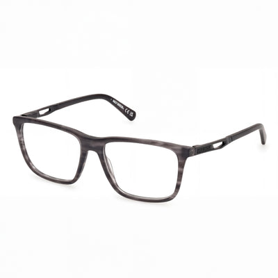 Harley-Davidson HD50025 Grey Rectangle Eyeglasses for Men, Plastic