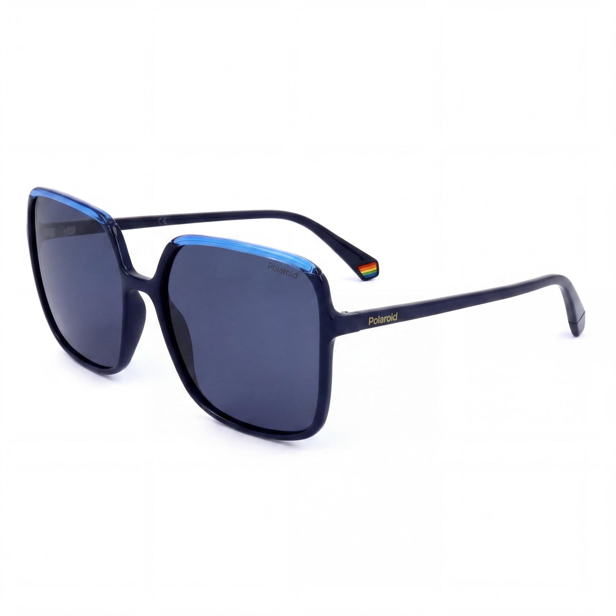Gafas de sol cuadradas azules Polaroid Pld 6128/S para mujer, 59 mm, Photo 1